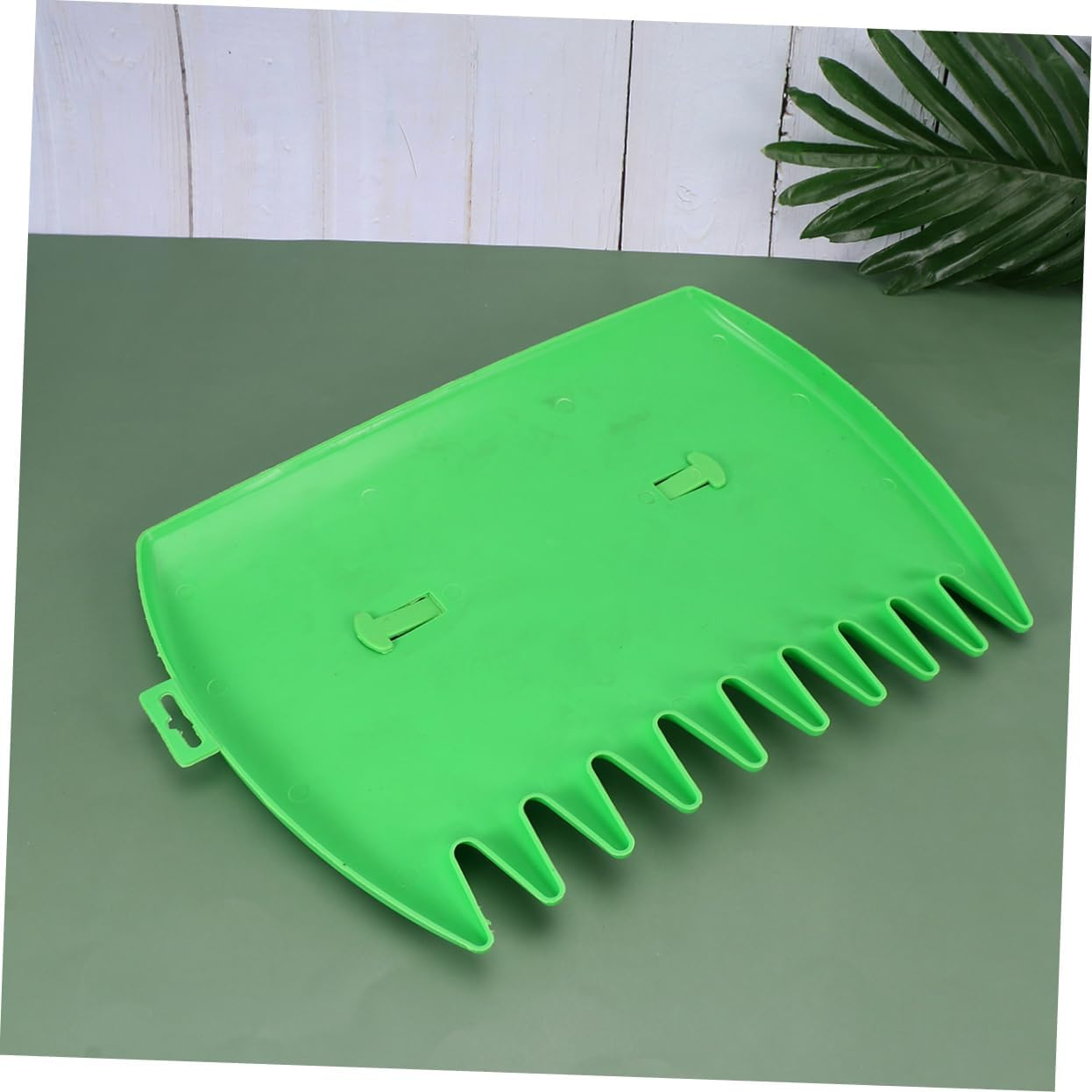 FONDOTIN 2Pcs Leaf Rake Spade Gardening Tools for Cleaning Leaves Garden Supplies image number 6