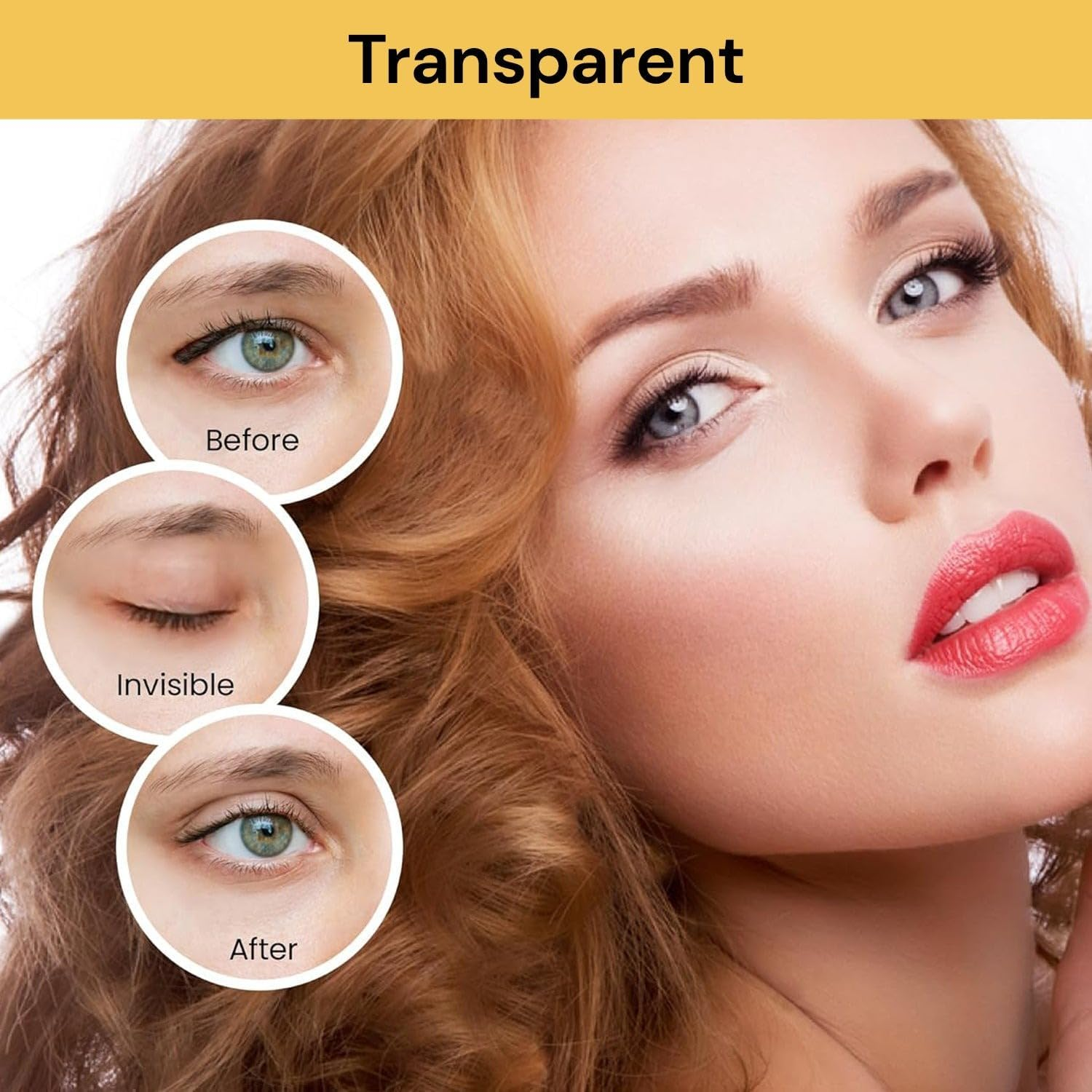 EZONEDEAL Eyelid Tape Sticker (200 Pcs)