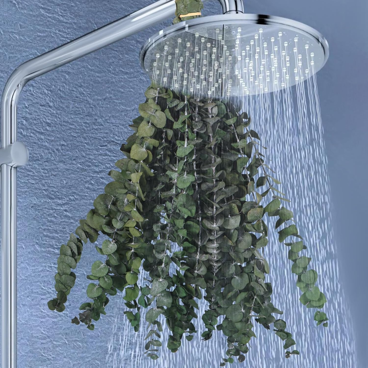 20/10Pcs Dried Eucalyptus Bundle for Shower Hanging Eucalyptus Lavender Bouquet Natural Preserved Eucalyptus Leaves Fragrance Bouquet Hanging Decoration for Bathroom Wedding (Style 1) image number 6