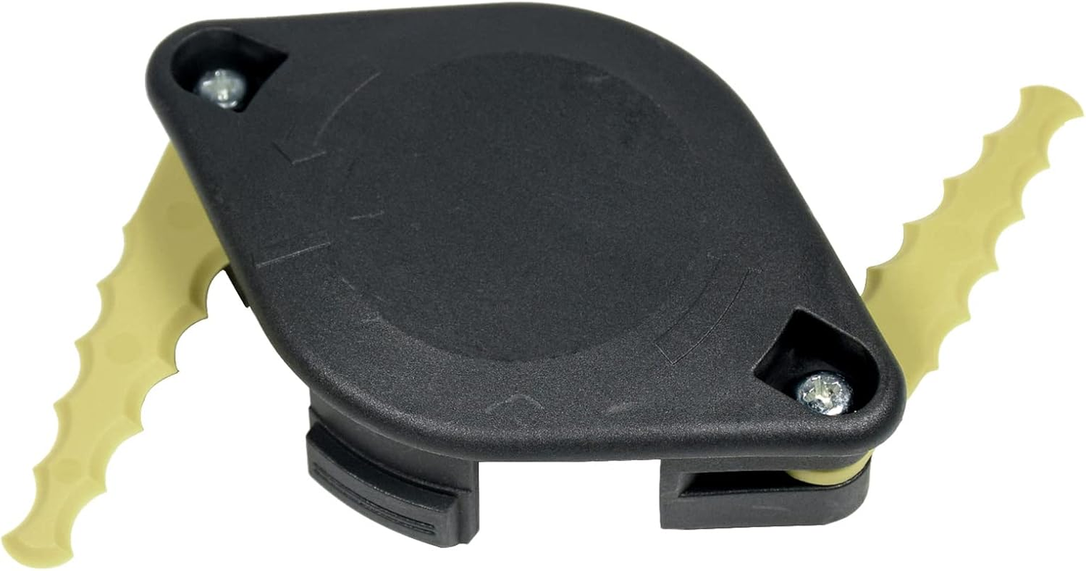 ACFHRL2 Polycarbonate Bladed Trimmer Head Compatible with Ryobi 18V, 24V, and 40V RY40210, RY40210A Strimmers with 12 Quickload Blades image number 5