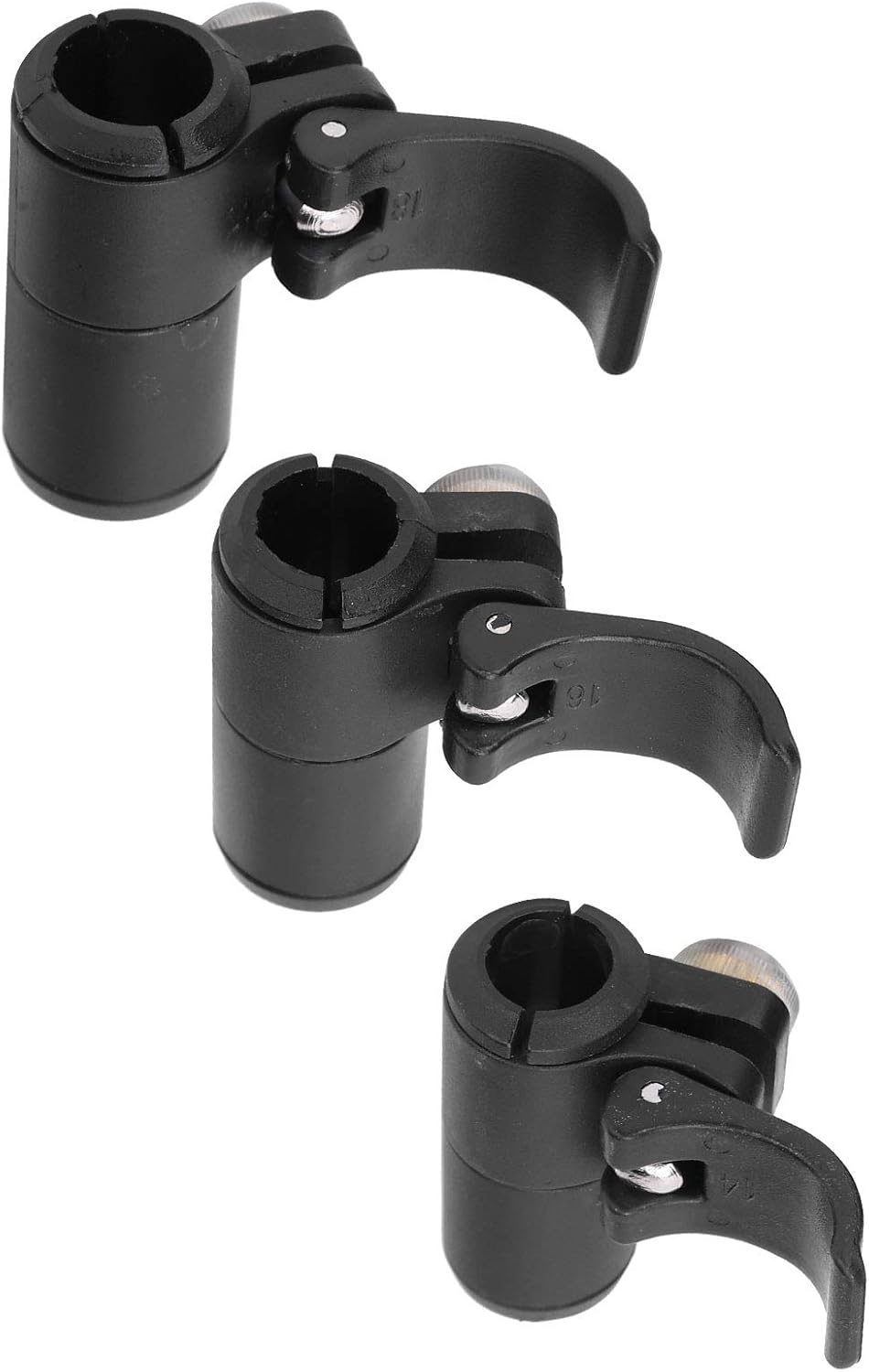 Trekking Pole Lock Rubber 18 16 14Mm Trekking Pole Clip Adjustable Climbing Stick Pole External Lock Walking Stick Quick Lock Walking Pole Accessories for Lightweight Quick Lock Walking Hiking Stick image number 1