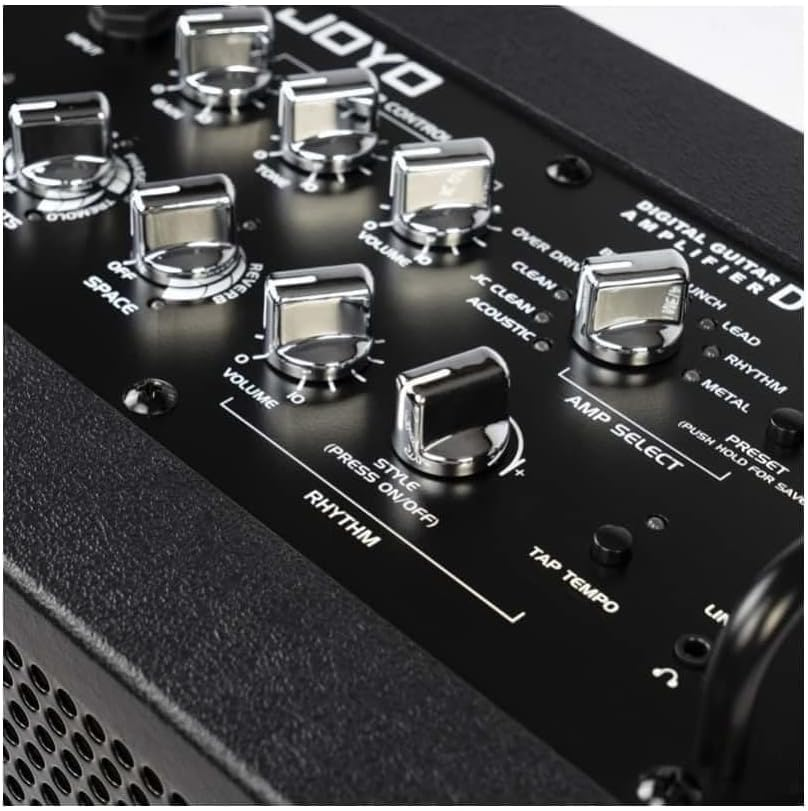 JOYO DC-15S Battery Powered Guitar Amplifier with Multi-Effects Looper BT Switch image number 4