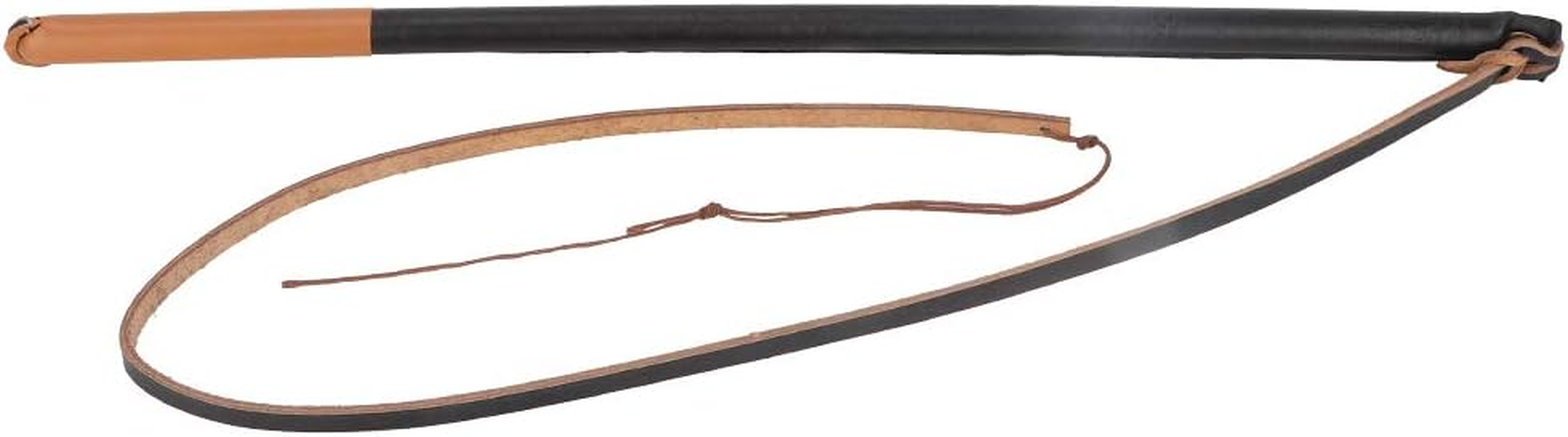 Dog Whip Pet Training Stick, Durable Leather Dog Training Whip, Dog Teaser Wand Outdoor Playing, Foster Discipline and Behavior for Medium Large Dogs image number 5