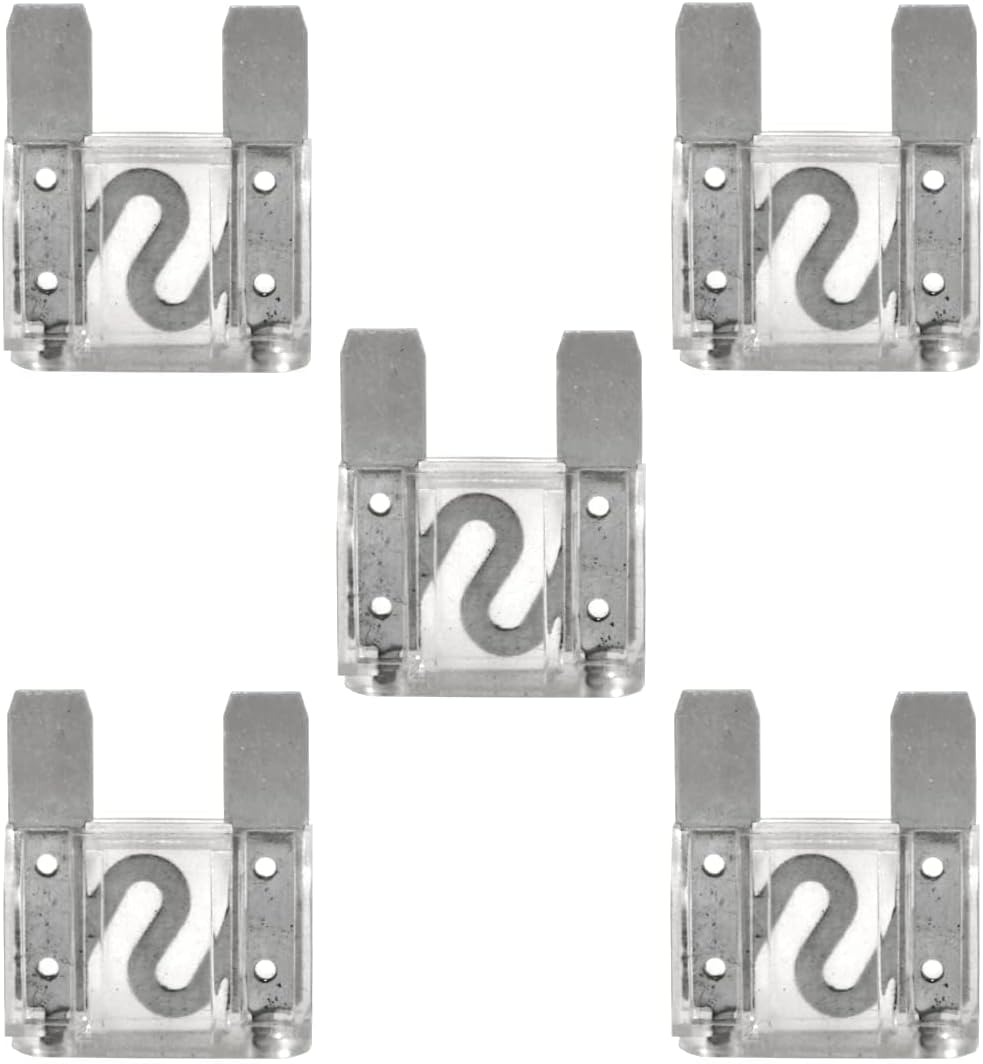 5 PCS Maxi Blade Fuses 20A, 30A, 40A, 50A, 60A, 70A, 80A, 90A, 100A and 120A(30Mm X 34Mm) (20AMP) image number 2