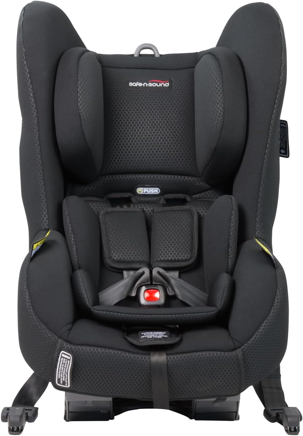 Safe-N-Sound Quickfix Convertible Car Seat, Rearward Facing (Birth &ndash; 12 Months) Forward Facing (12 Months &ndash; 4 Years), Baby Child Car Seat, Machine Washable Cover, Isofix, Black