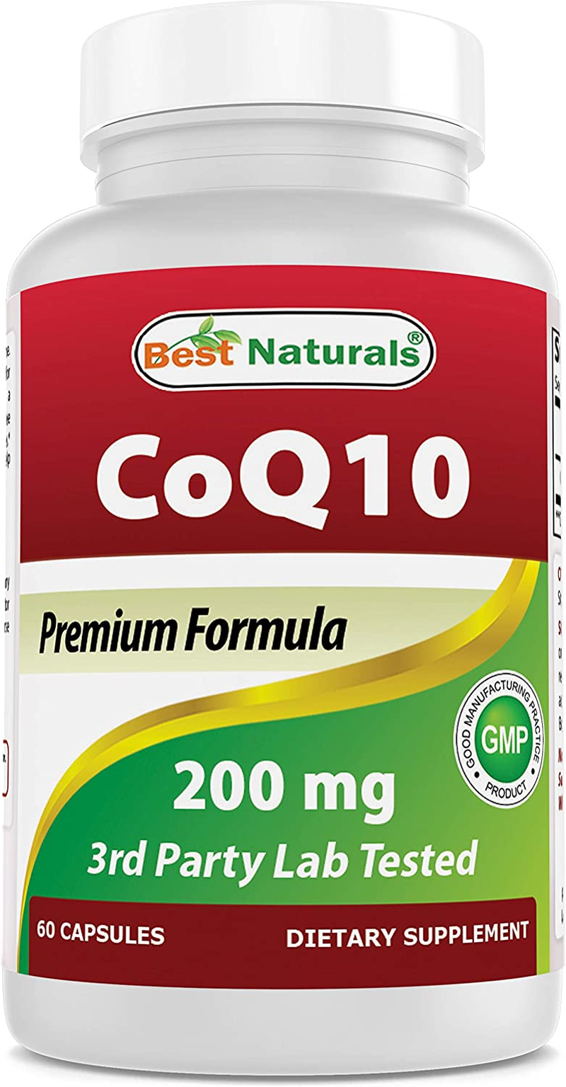 Best Naturals Coq10 200 Mg 60 Capsules image number 1
