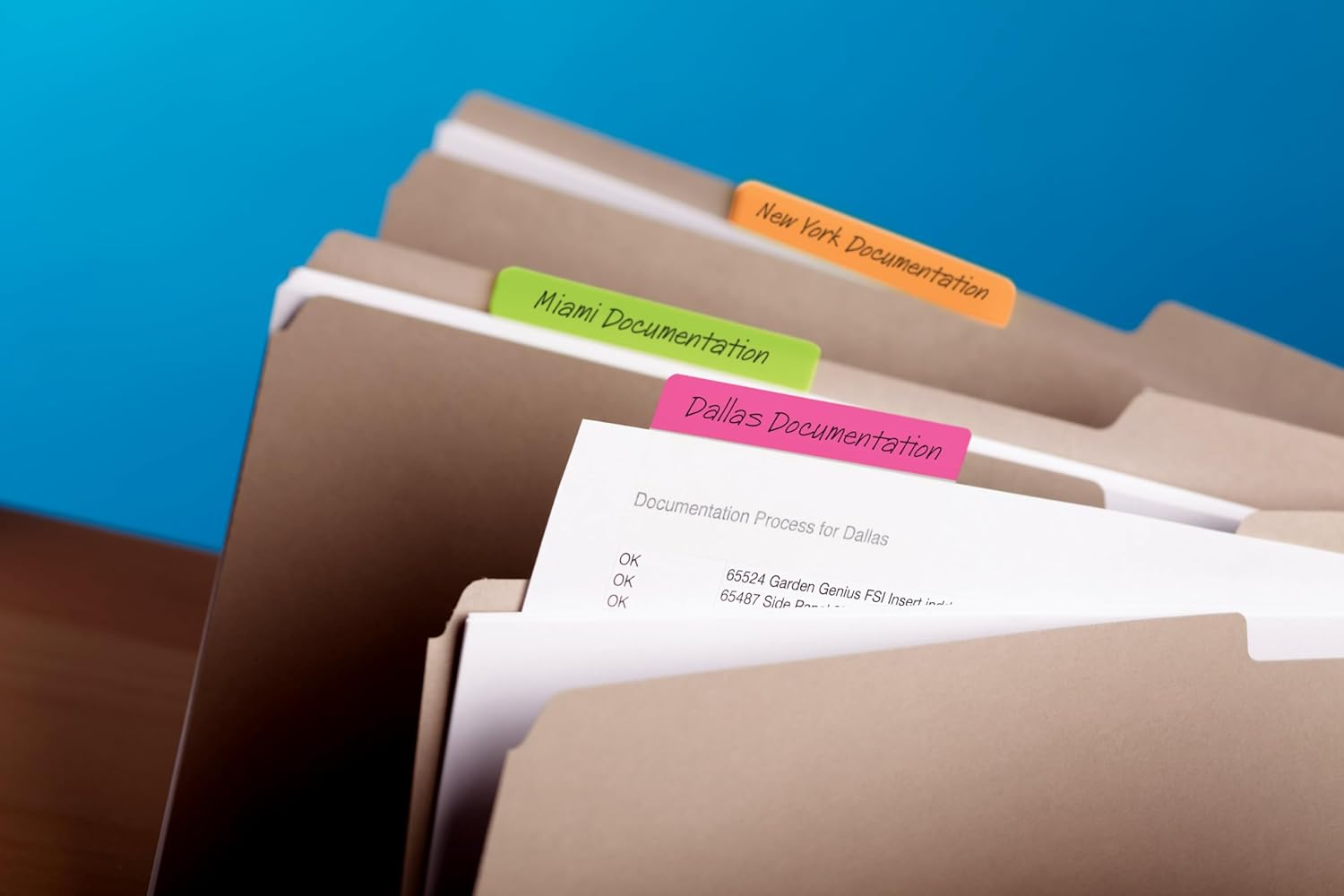 Post-It Filing Durable Tabs 50.8Mm X 38.1Mm 686-PWAV image number 6