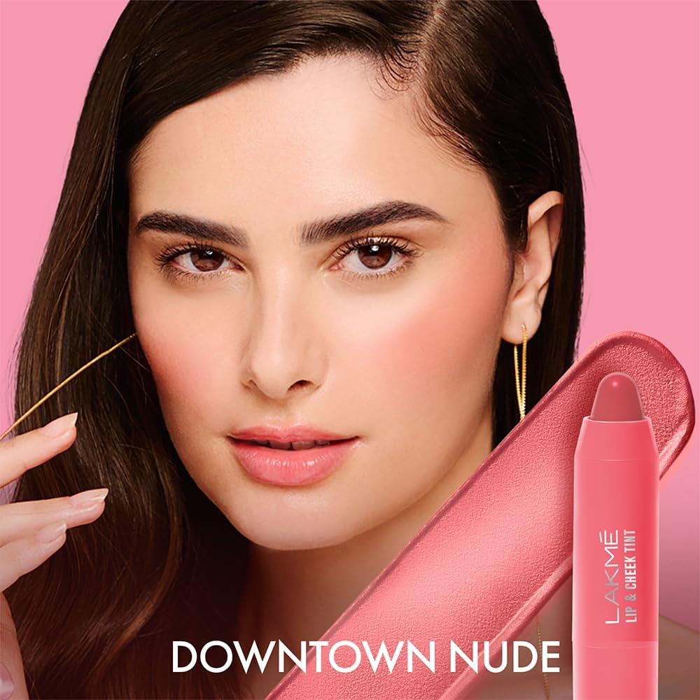 LAKM&Eacute; Natural Lip Love Lip & Cheek Downtown Nude image number 5