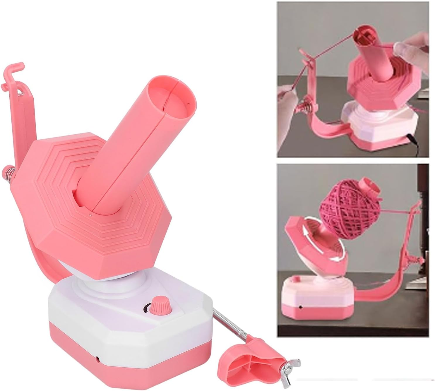 Yarn Winder, Electric Yarn Ball Winder for Crocheting, save Time and Effort, Yarn Spinner with USB Interface, Yarn Winder Wool, the Helper for Knitting Enthusiast image number 5