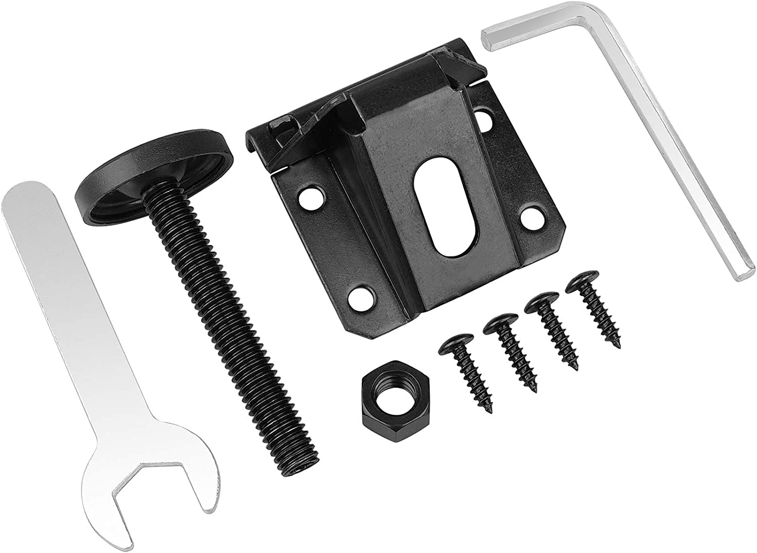 Anwenk Leveling Feet Heavy Duty Furniture Levelers Adjustable Table Leg Leveler W/Lock Nuts for Furniture,Table, Cabinets, Workbench,Shelving Units and More (8) - L-Shaped Leveler image number 6