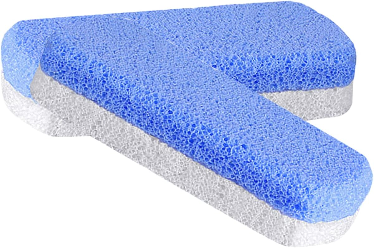 NULYLU 2Pcs Foot Scrubbers for Dead Skin Removal Multi-Functional Exfoliating Tools for Smooth Feet Professional Pedicure Supplies and Reusable and Design