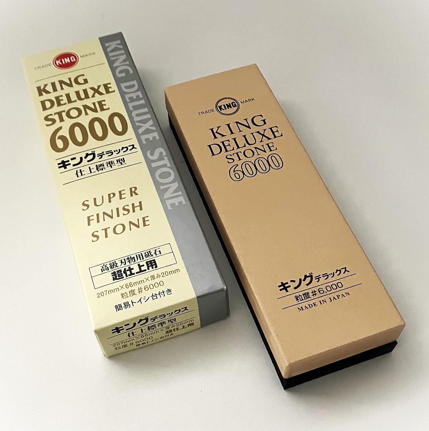 King Deluxe Finishing Standard Type (Whetstone for High-Grade Cutlery) No.6000 image number 3