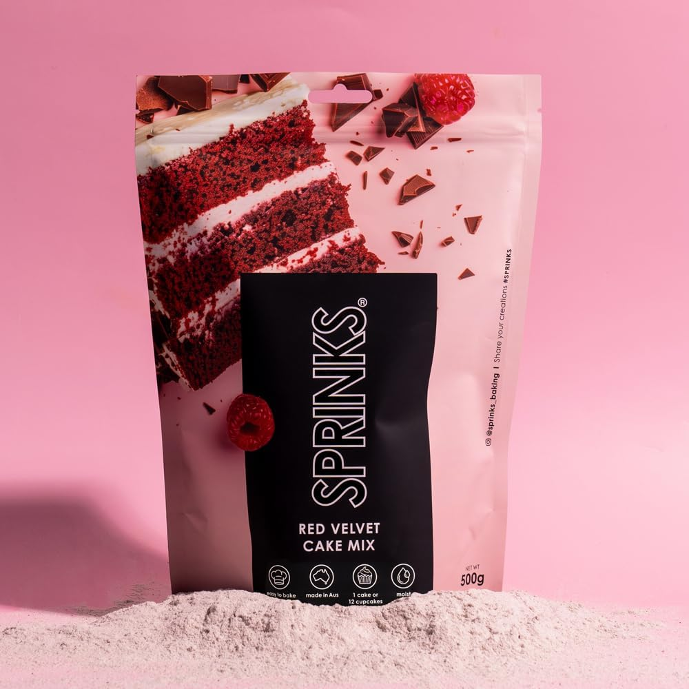 Sprinks Red Velvet Cake Mix 500 G image number 2