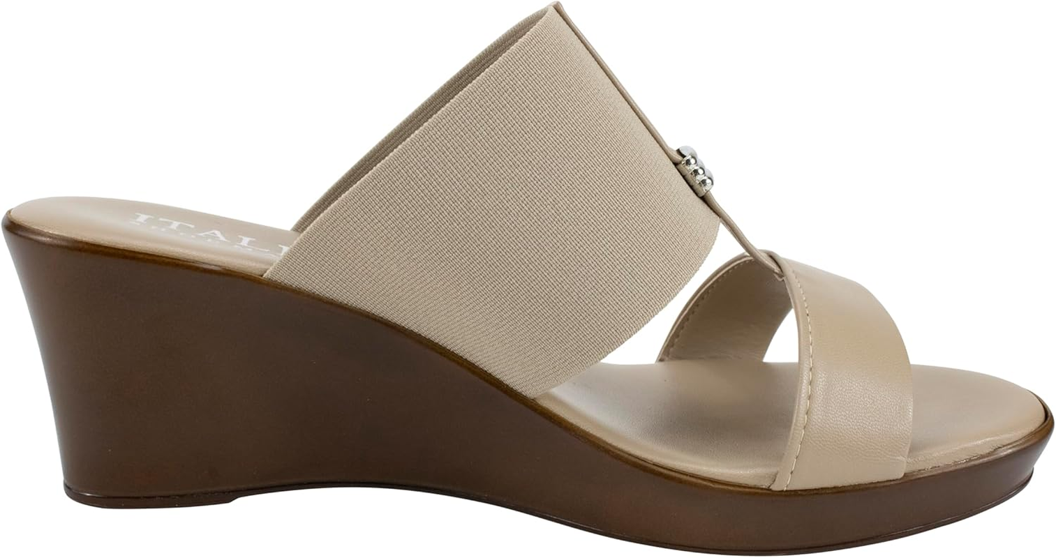 ITALIAN Shoemakers Wrenn Women'S Platform Wedge Sandals for Women image number 6