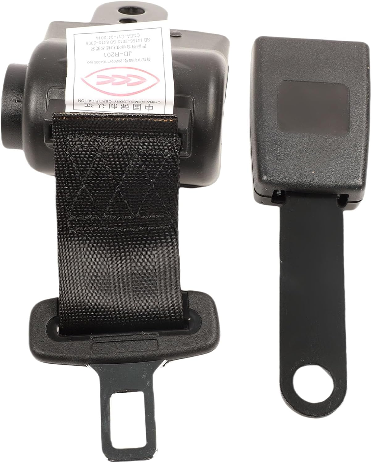 Ejoyous Forklift Retractable Seat Belt, 41In Adjustable Length, with Universal Seat Accessory, Compliant for Engineering Vehicles/Tractors/Landscaping Equipment Enhance image number 2