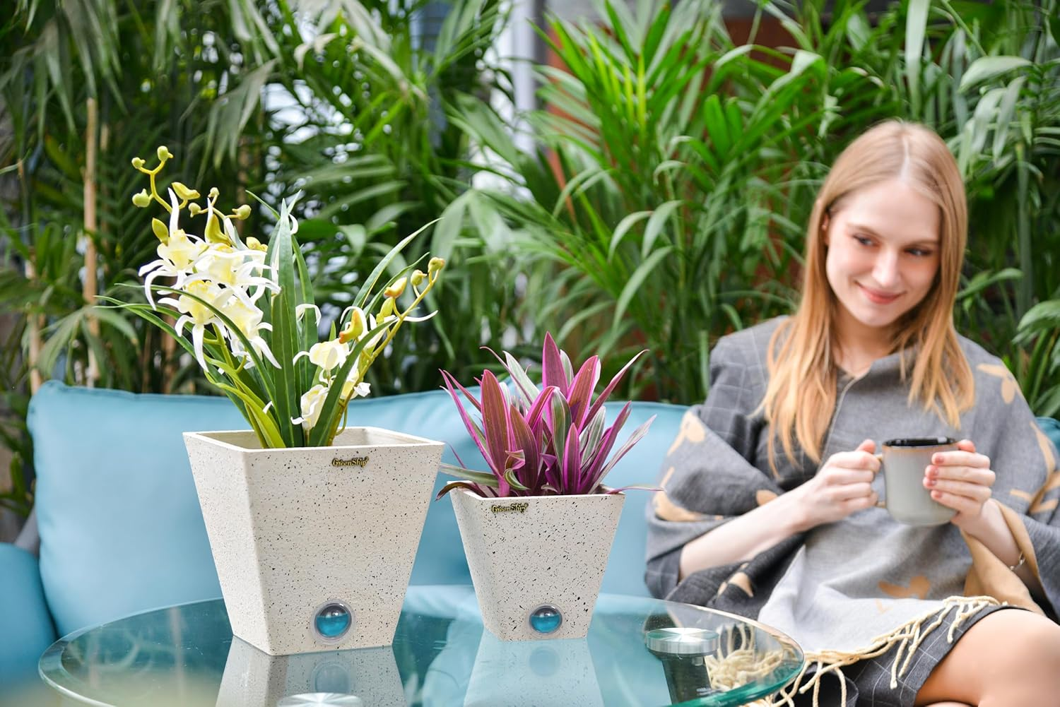 Greenship Quadrant Planter Set