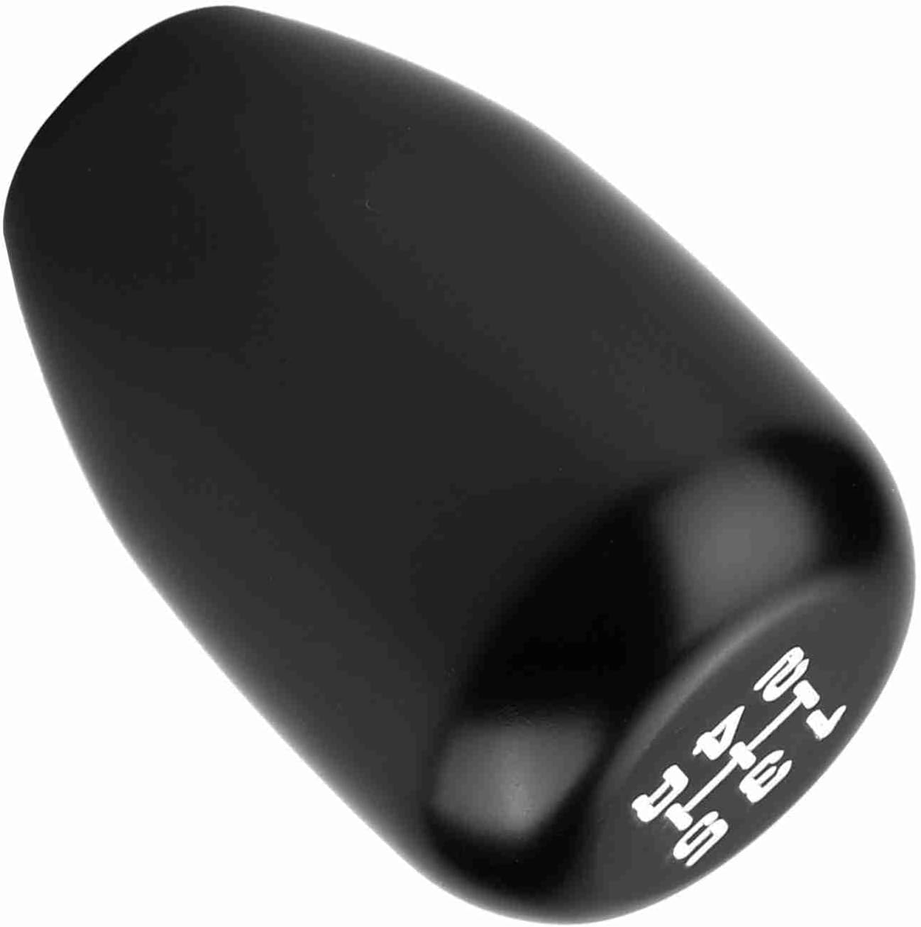 Car 5 Speed Manual Gear Shift Knob Shifter Lever Stick with 3 Adapters 8/10/12Mm Universal Metal Bright Color (Colorful)