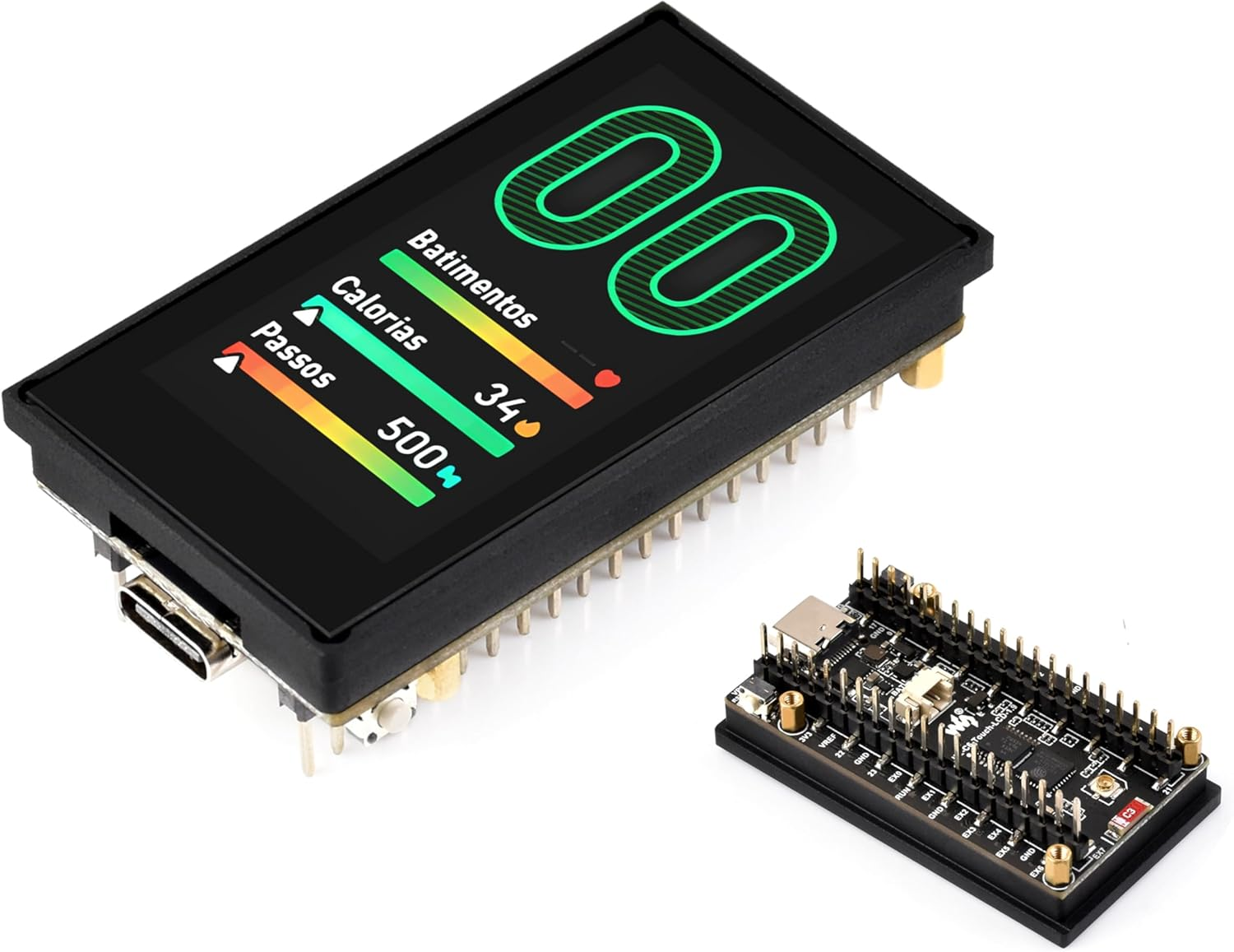 ESP32-C6 1.9Inch Touch LCD Display Development Board, 170X320 Pixels, 262K Color, 160Mhz Running Frequency RISC-V Single-Core Processor, Wf-I 6 & BLE, ESP32 with Display,Compatible with Pico Header image number 4