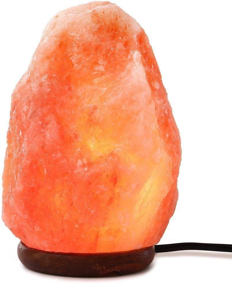 Needs&Gifts 2-3 KG Prime Quality 100% Original Himalayan Crystal Rock Salt Lamp Natural from Foothills of the Himalayas Beautifully Hand Craft Comes with Complete Electric Fitting Guaranteed image number 4