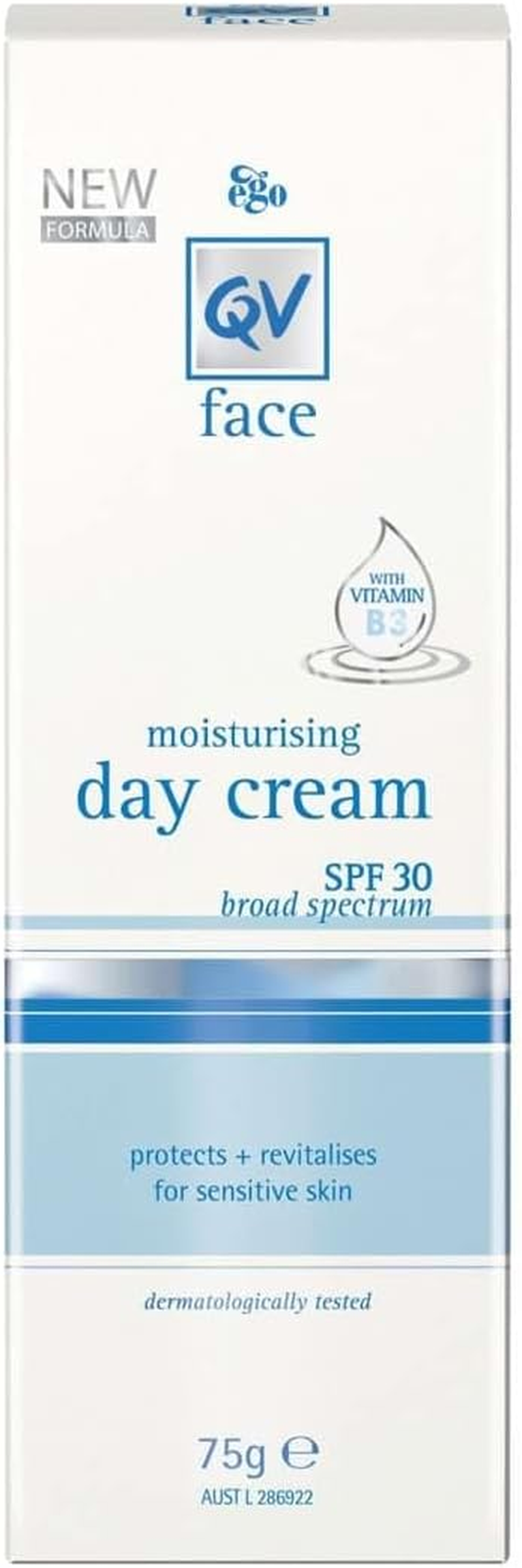 Ego Qv SPF 30 Face Moisturising Day Cream 75 G