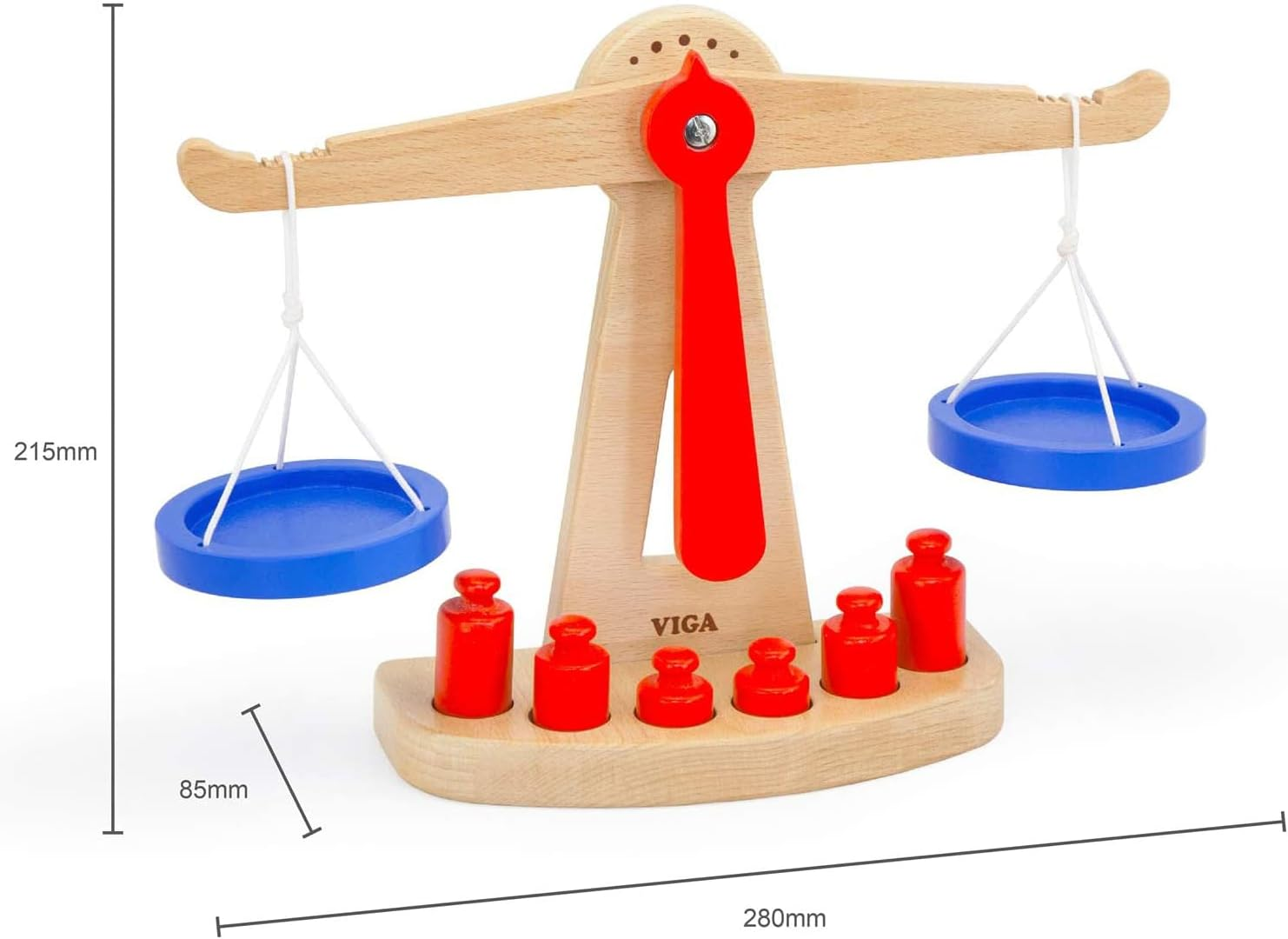 Viga Balance Scale Educational Toy image number 6