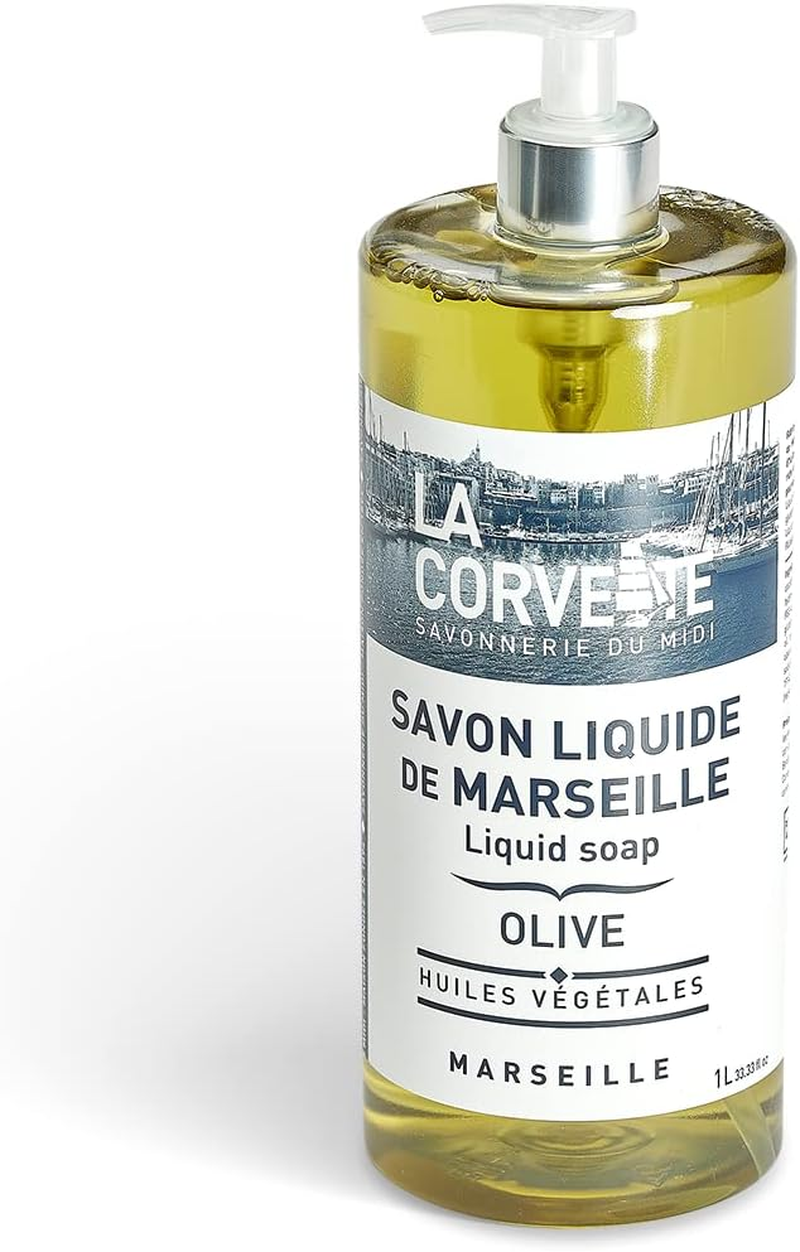 La Corvette Savon De Marseille Liquid Soap Olive 1 Litre image number 4