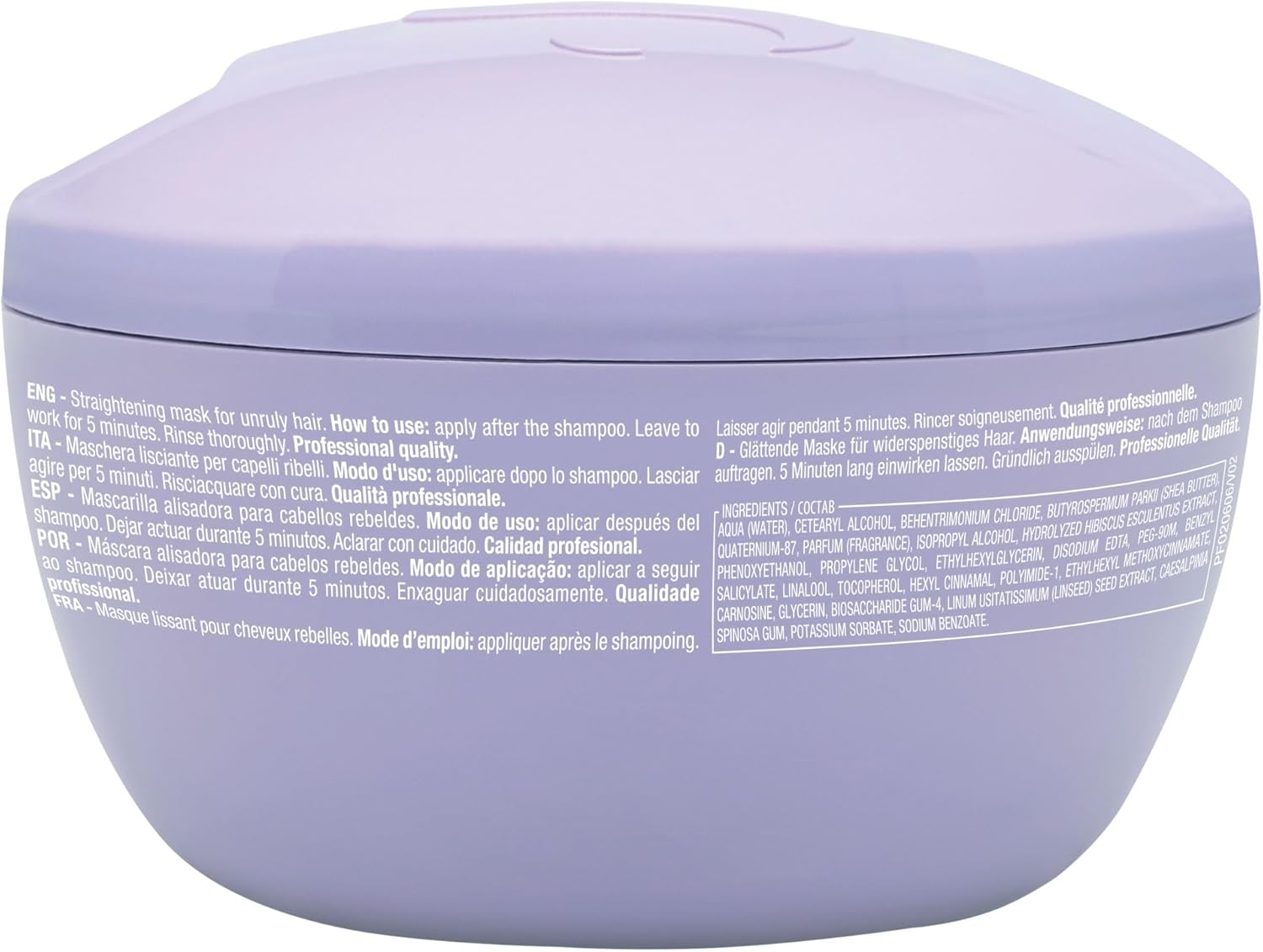Alfaparf Semi Di Lino Smoothing Smoothing Mask 200 Ml - Unruly Hair image number 6