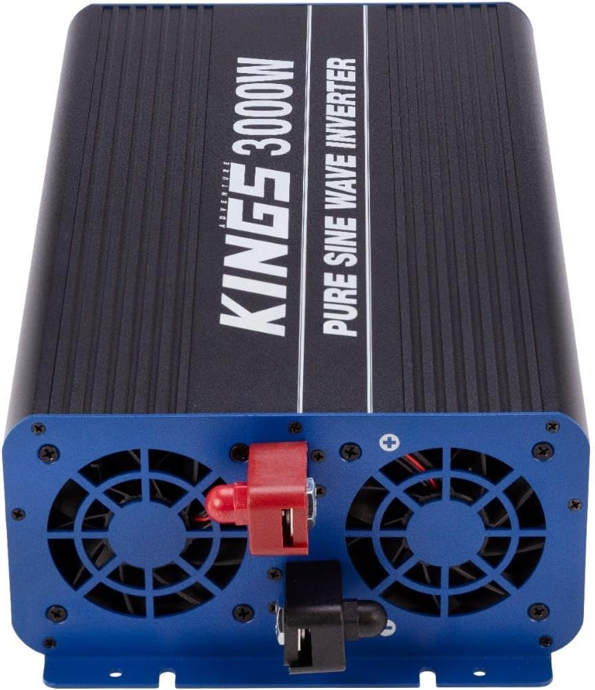 Kings 3000W Pure Sine Wave Inverter | 3,000 Watts | Pure Sine Wave | AGM and Lithium Compatible image number 6
