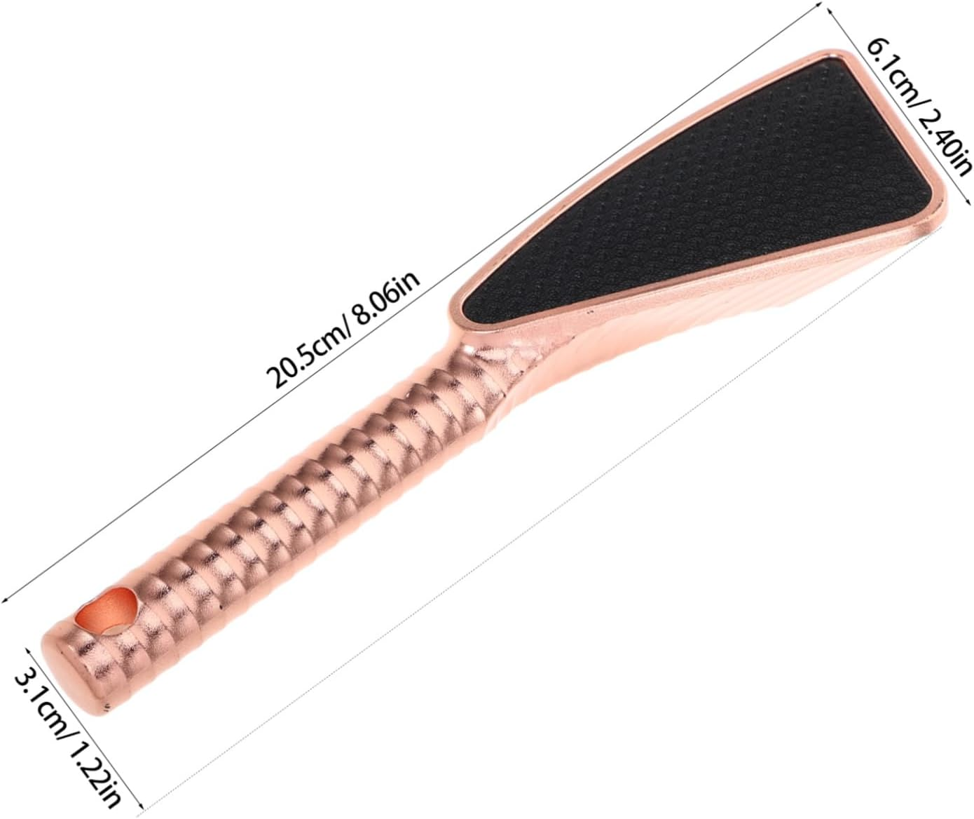 OSOLADY Nano Foot Rasp Professional Callus Remover for Feet Care Pedicure Tool for Dead Skin Removal Rose Gold Design image number 2