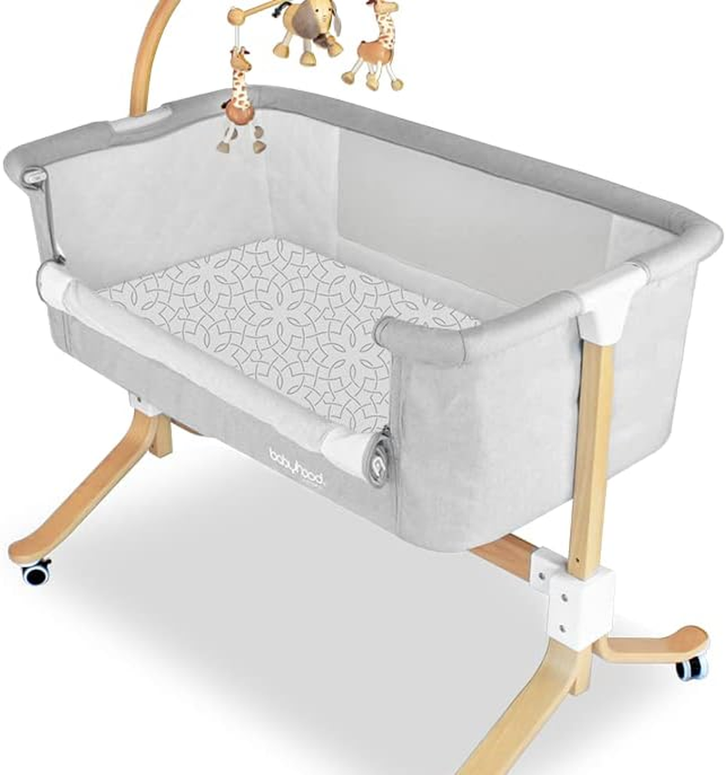 Babyhood Amani Bebe Jersey Cotton Cradle Fitted Sheet, Mosaic