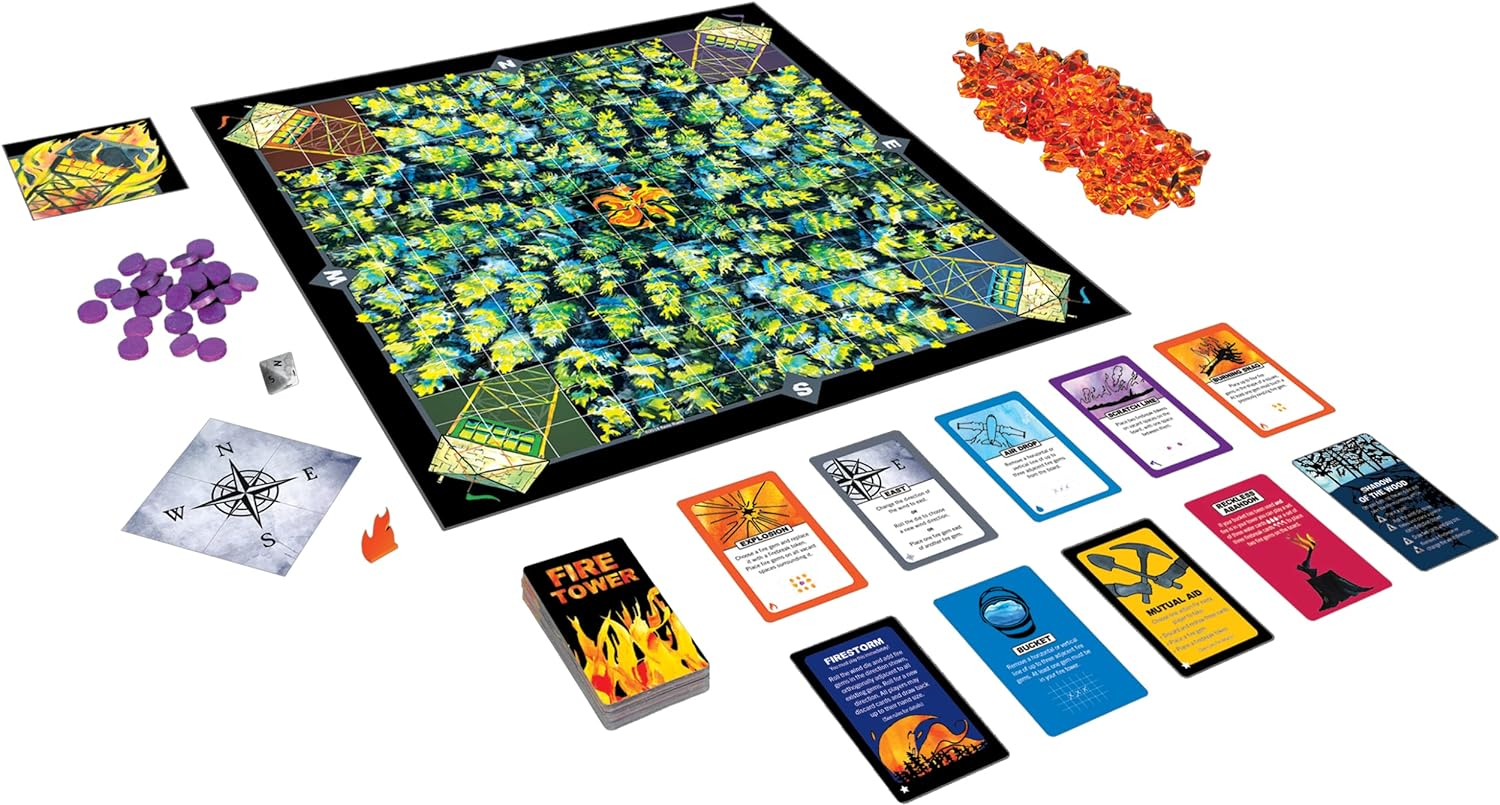 Fire Tower Board Game- Fight Fire with Fire in This Award-Winning, Fast Paced and Competitive Game image number 5