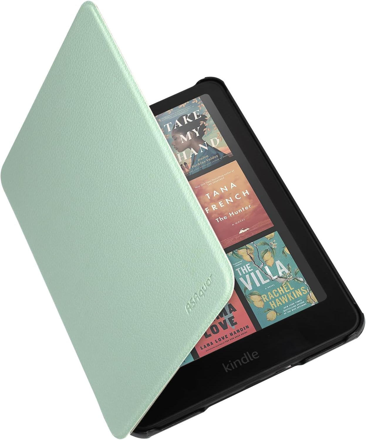 Rsaquar Case for All-New Kindle Paperwhite 12Th Gen 2024 (7-Inch) & Kindle Colorsoft Signature Edition, Slim Protective Cover with Auto Sleep/Wake - Agave Green image number 5