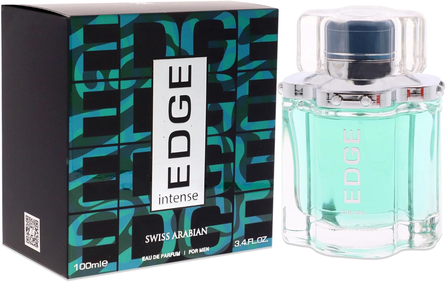 Swiss Arabian EDGE Intense for Men - 3.4 Oz EDP Spray image number 1