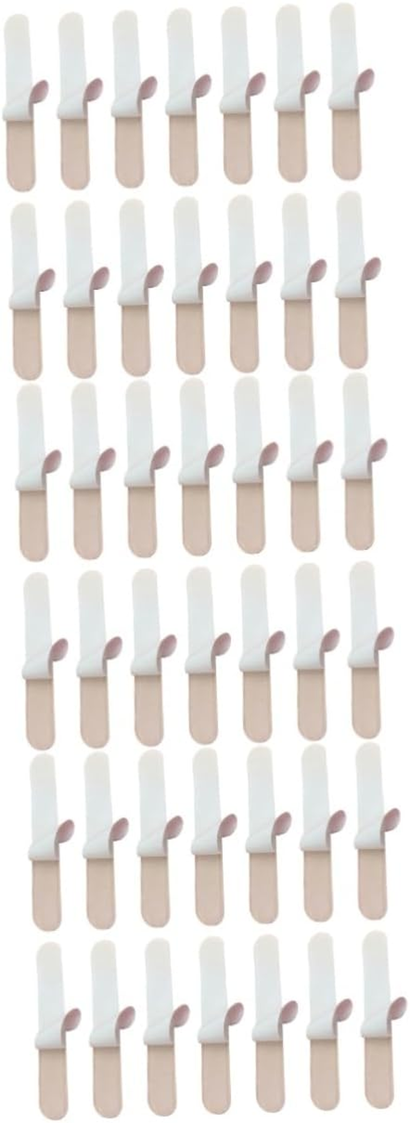 Beavorty 90Pcs Disposable Sweatband Collar Protector for Hats Absorbent Neck Liner Pads against Sweat Stains for Caps Sweatband Use image number 3