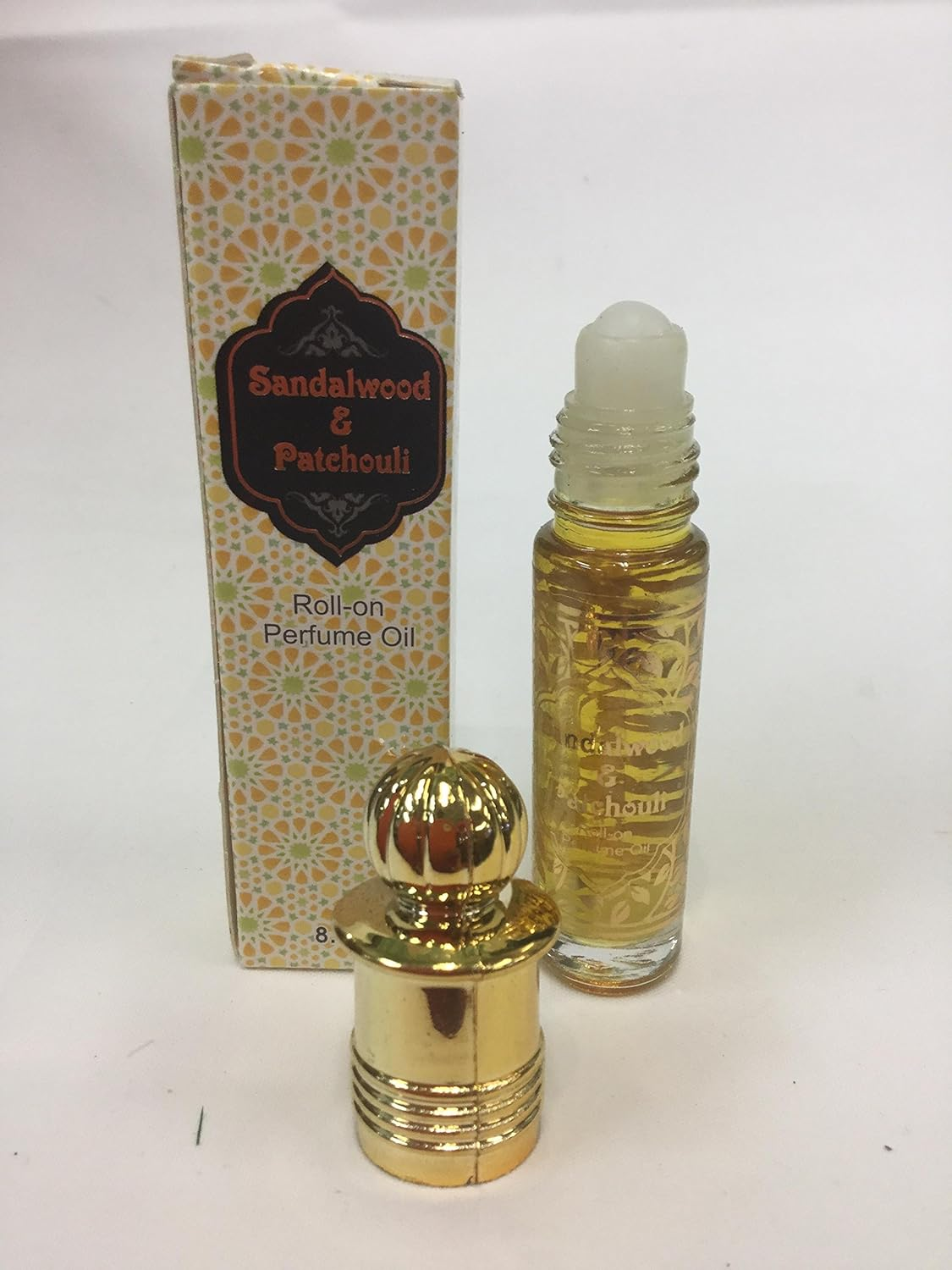 Sandalwood and Patchouli Roll on Perfume Oil image number 1