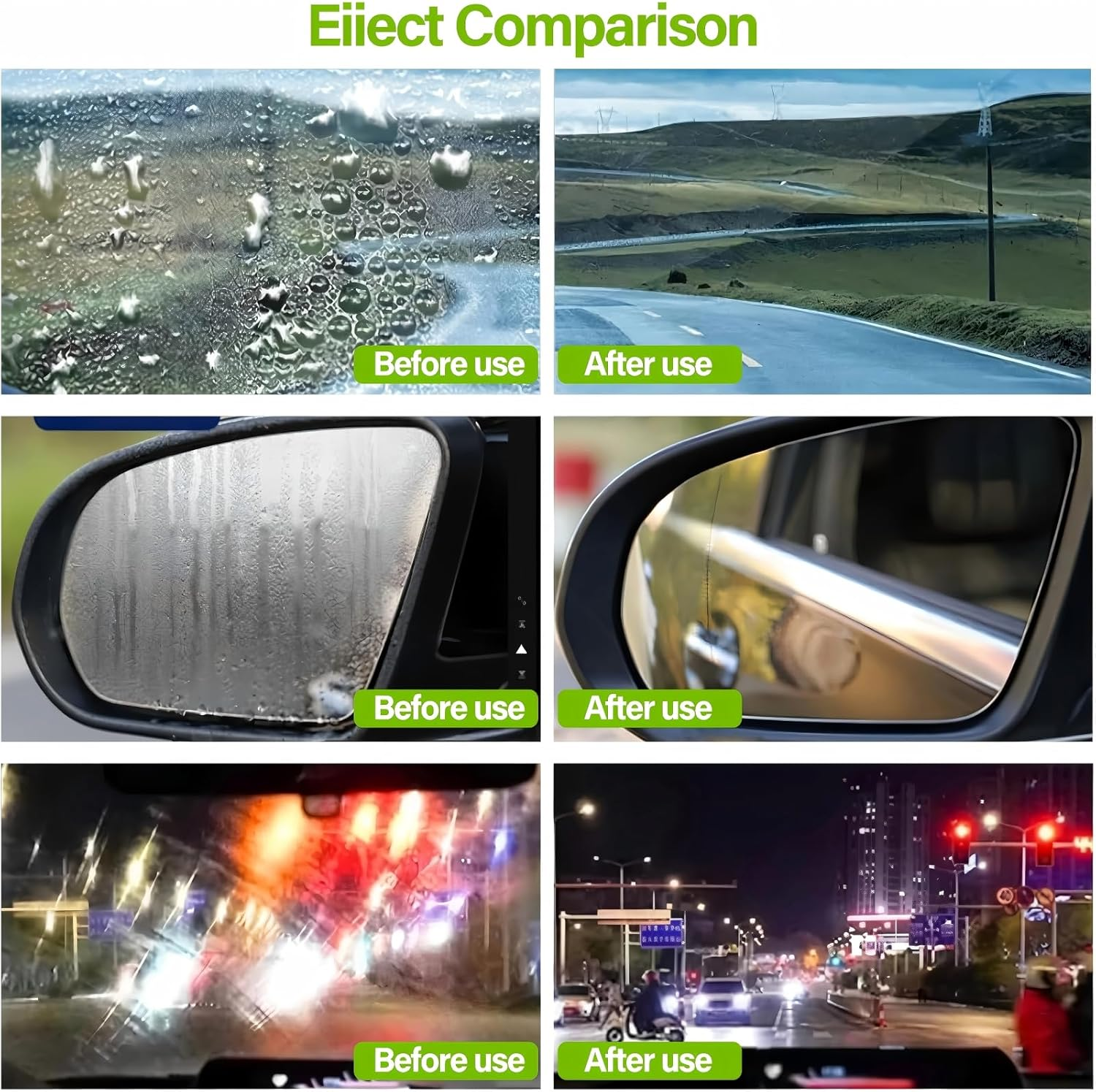 2025 New Automotive Oil Film Cleaning Brush, Powerful Glass Cleaning Board, Oil Film Cleaner for Window Remove Dirt Improve Clarity & Visibility, for Windshield, Universal Glass Wipe Board (1PCS) image number 3