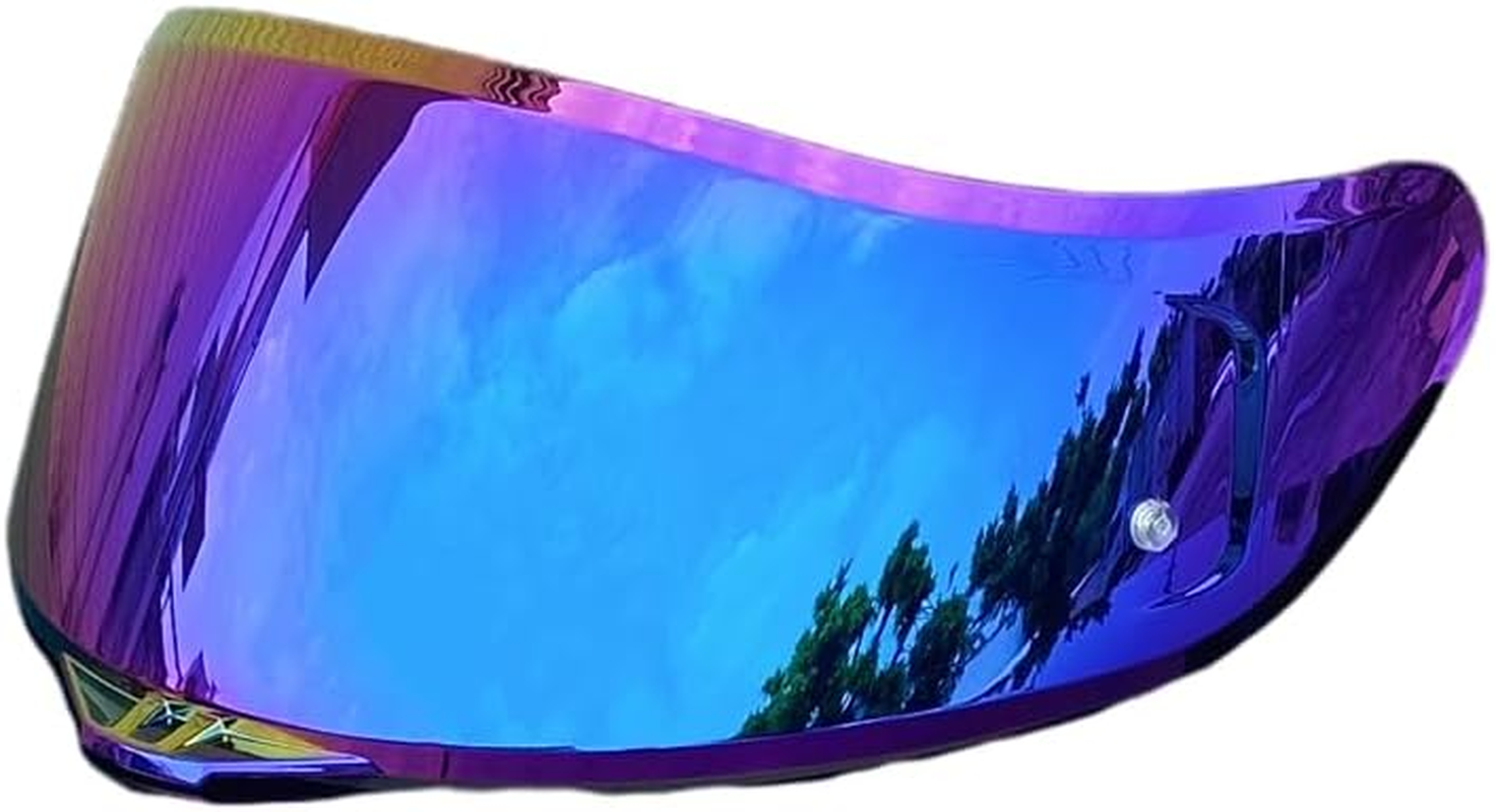 BSTOP K5 Face Shield Uv-Protected for AGV K1, K1S, K3SV, K5, K5S Helmet Shield Visor Windshield (Black-Day Use Only)