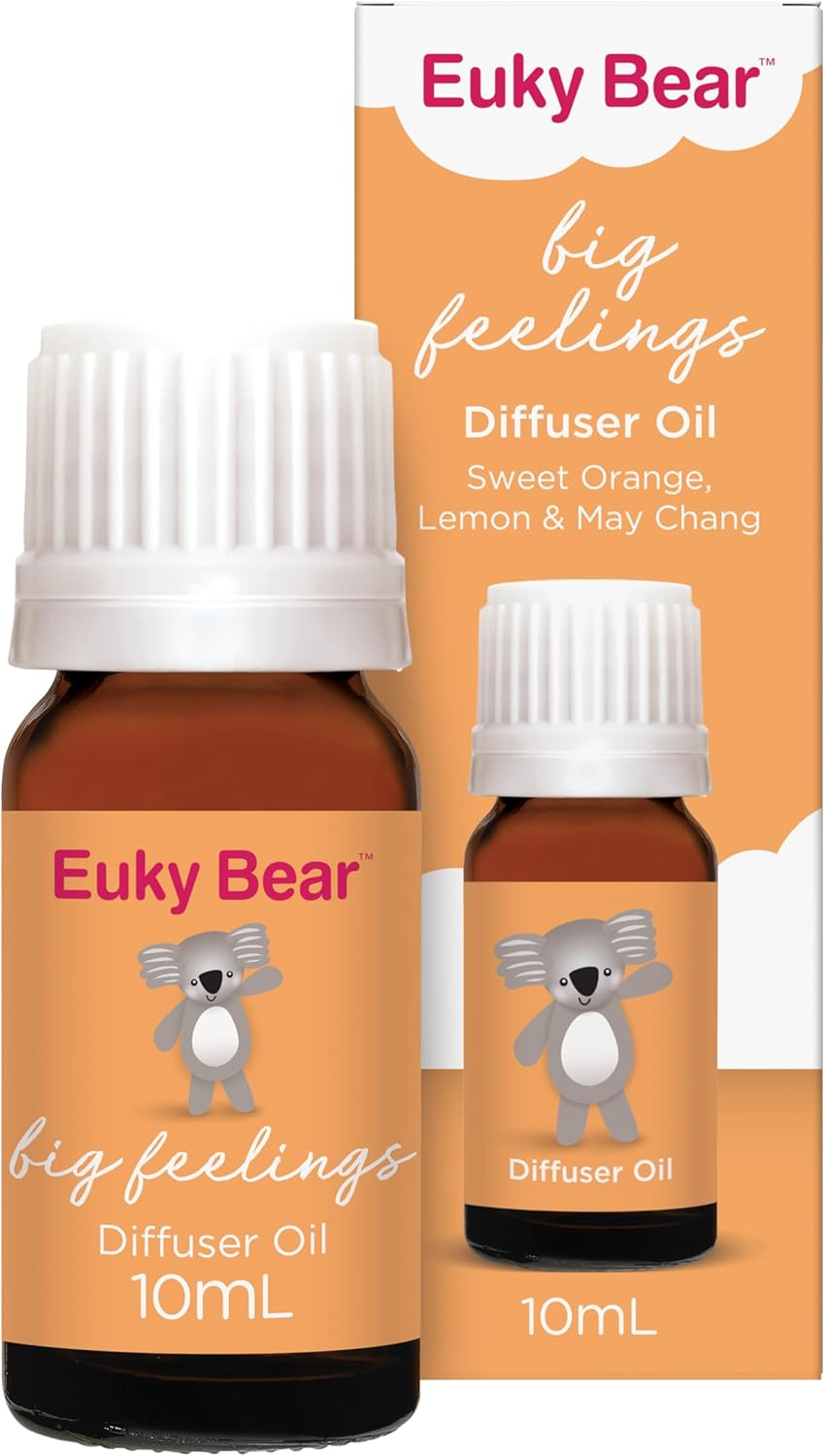 Euky Bear Worry Buster 10Ml, Relax, Soothing, Mandarin, Lavender & Siberian Fir Diffuser Oil image number 1