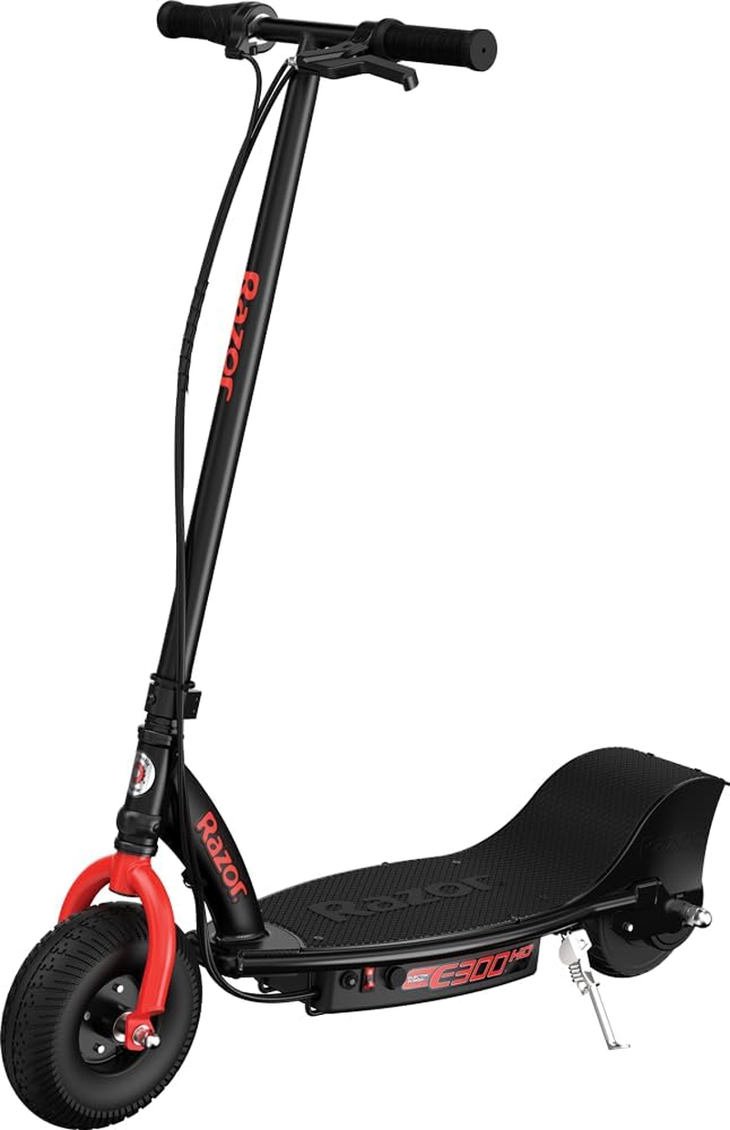 Razor E300 HD Electric Scooter - Black/Red image number 6