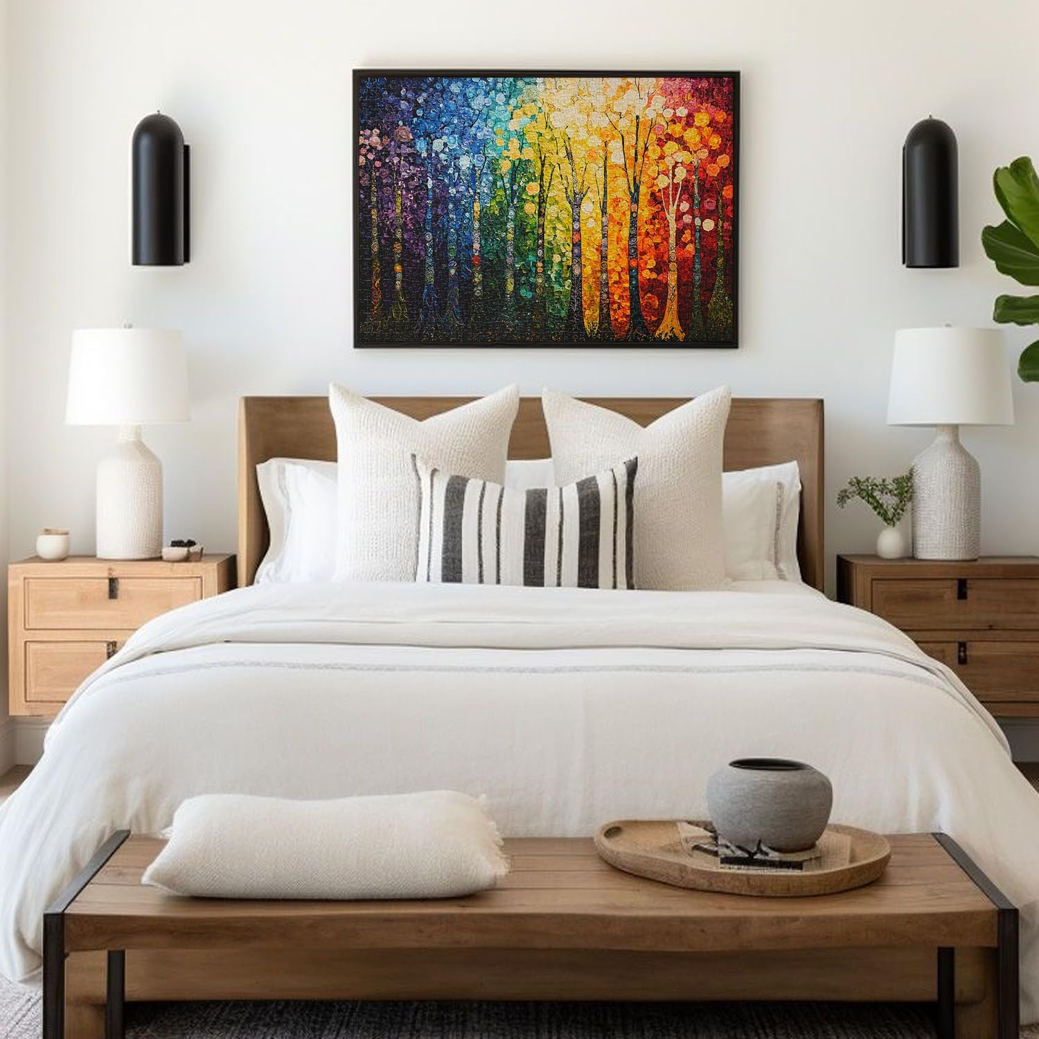 Jigsaw Puzzles for Adults 1000 Pieces Impossible Hard Difficult Challenging Puzzles for Adults 1000Pc Puzzle Fantasy Forest Jigsaw Puzzle 1000 Pieces 28 X 20 Inch image number 2