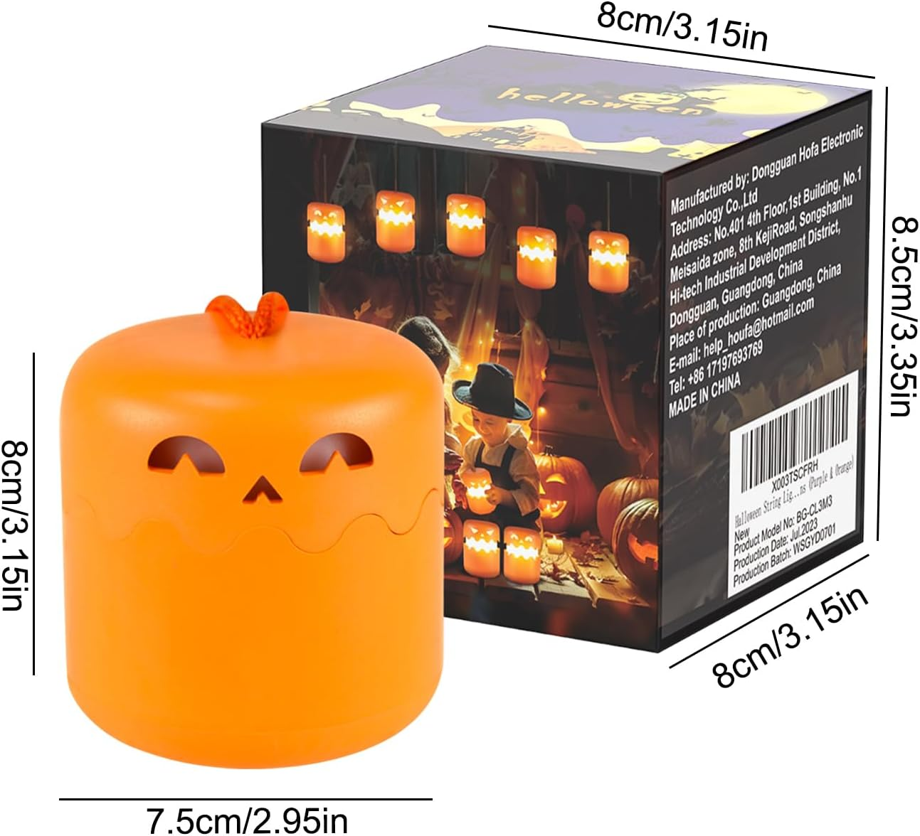 Halloween Pumpkin Lights,Led Pumpkin Lamp | Halloween Lantern LED Foldable Light up for Party Decoration image number 5
