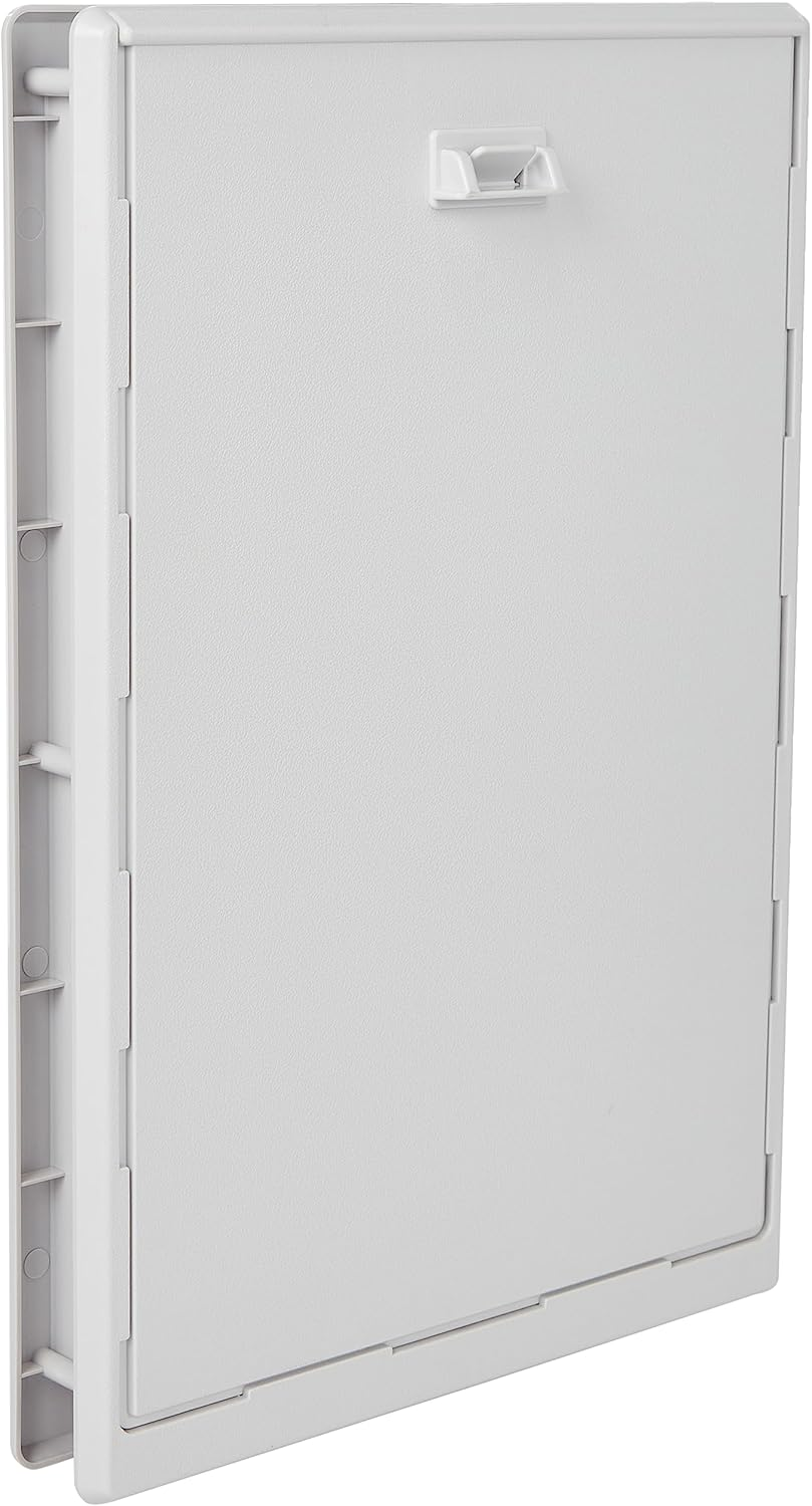 Ideal Pet Products Designer Series Plastic Pet Door with Telescoping Frame, Extra-Large, 10.5" X 15" Flap Size image number 1