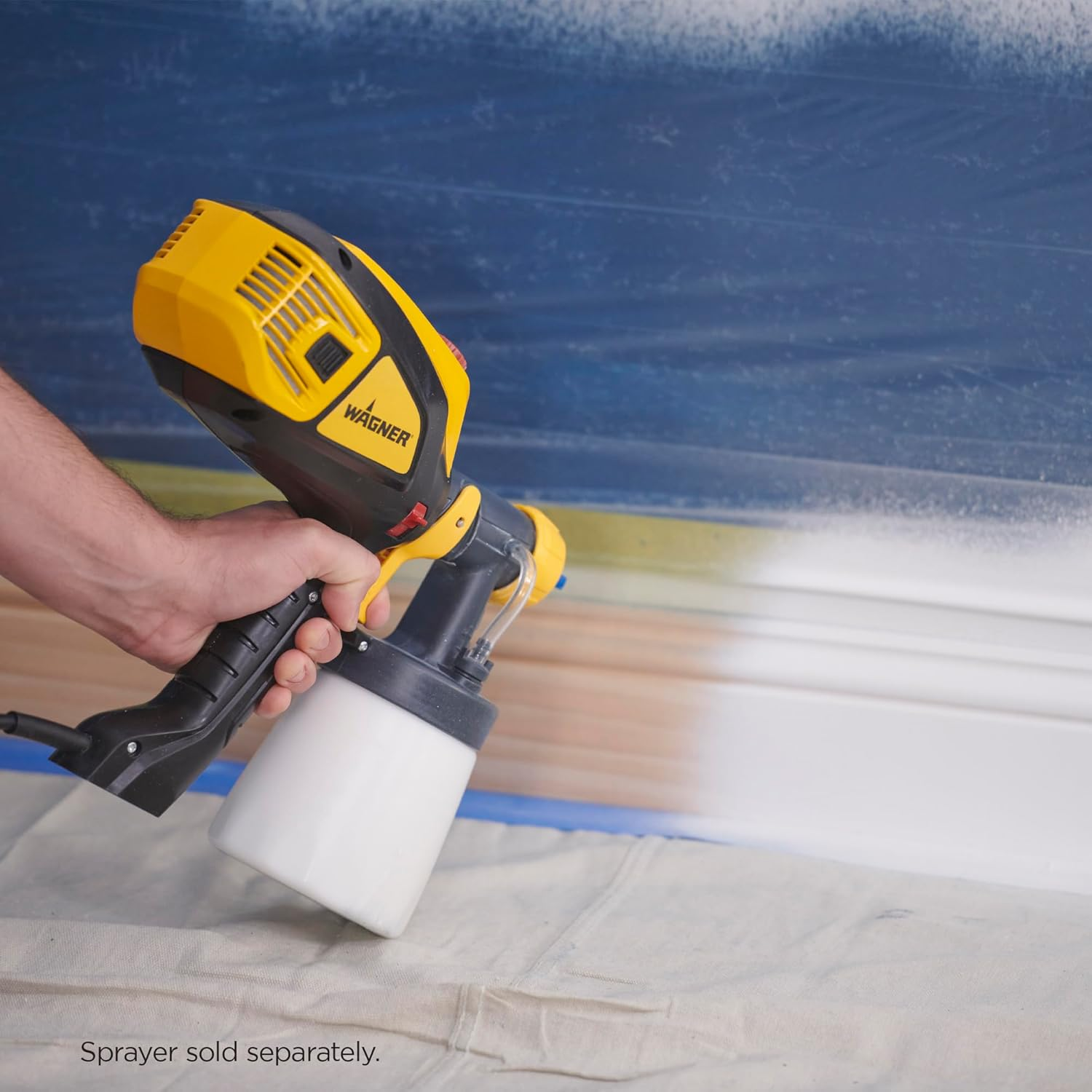 Wagner Spraytech 0529013 Detail Finish Front End Kit, Fine, Applies a Fine Finish on Furniture, Cabinets and Trim, Use with Most Wagner HVLP Sprayers image number 6