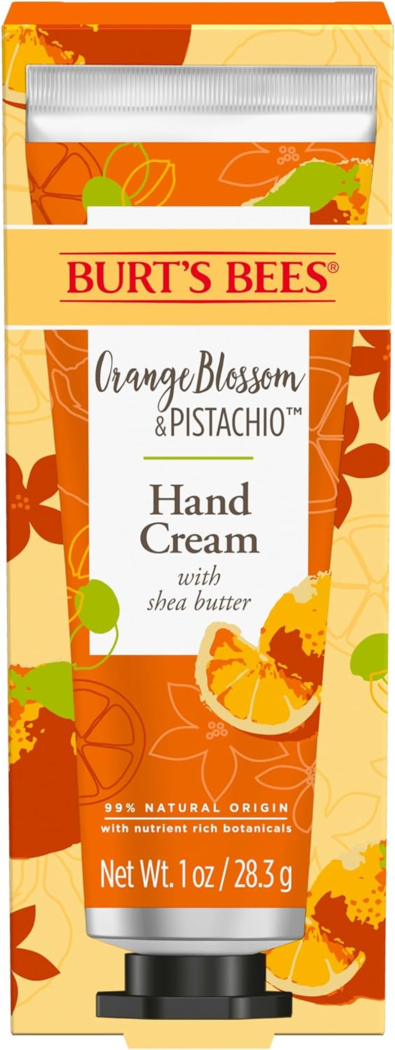 Burt&rsquo;S Bees Orange Blossom and Pistachio Hand Cream with Shea Butter, 1 Ounce image number 1
