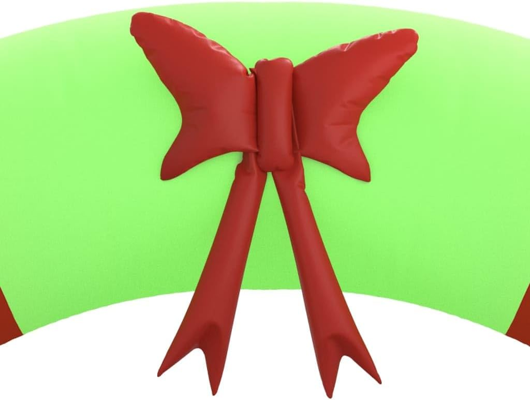 Christmas Inflatable Santa Snowman Arch Gate LED 270 Cm Holiday Decor Outdoor