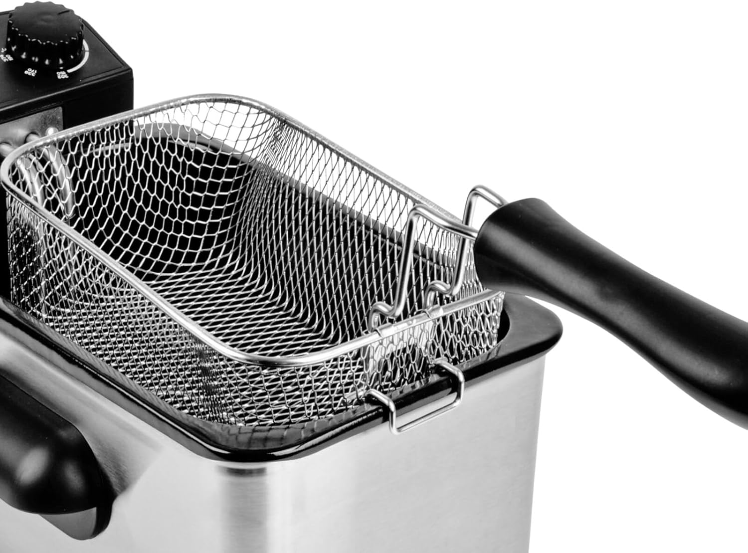 Healthy Choice 3.8L Deep Fryer &ndash; Timer Control Knob, Thermal Safety Device, Adjustable Temperature, Easy-To-Clean Design, Perfect for Chips, Chicken, and More image number 3