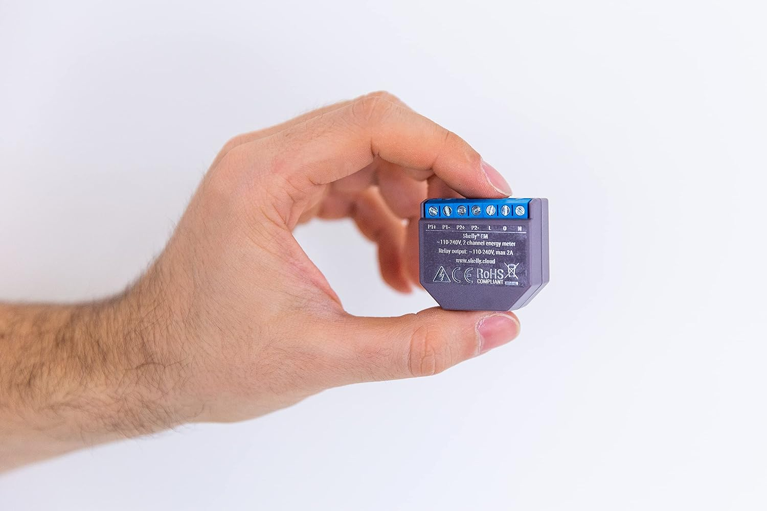 Shelly EM + 1 Amperometric Pliers up to 50A for Measuring Electrical Consumption at Home image number 5