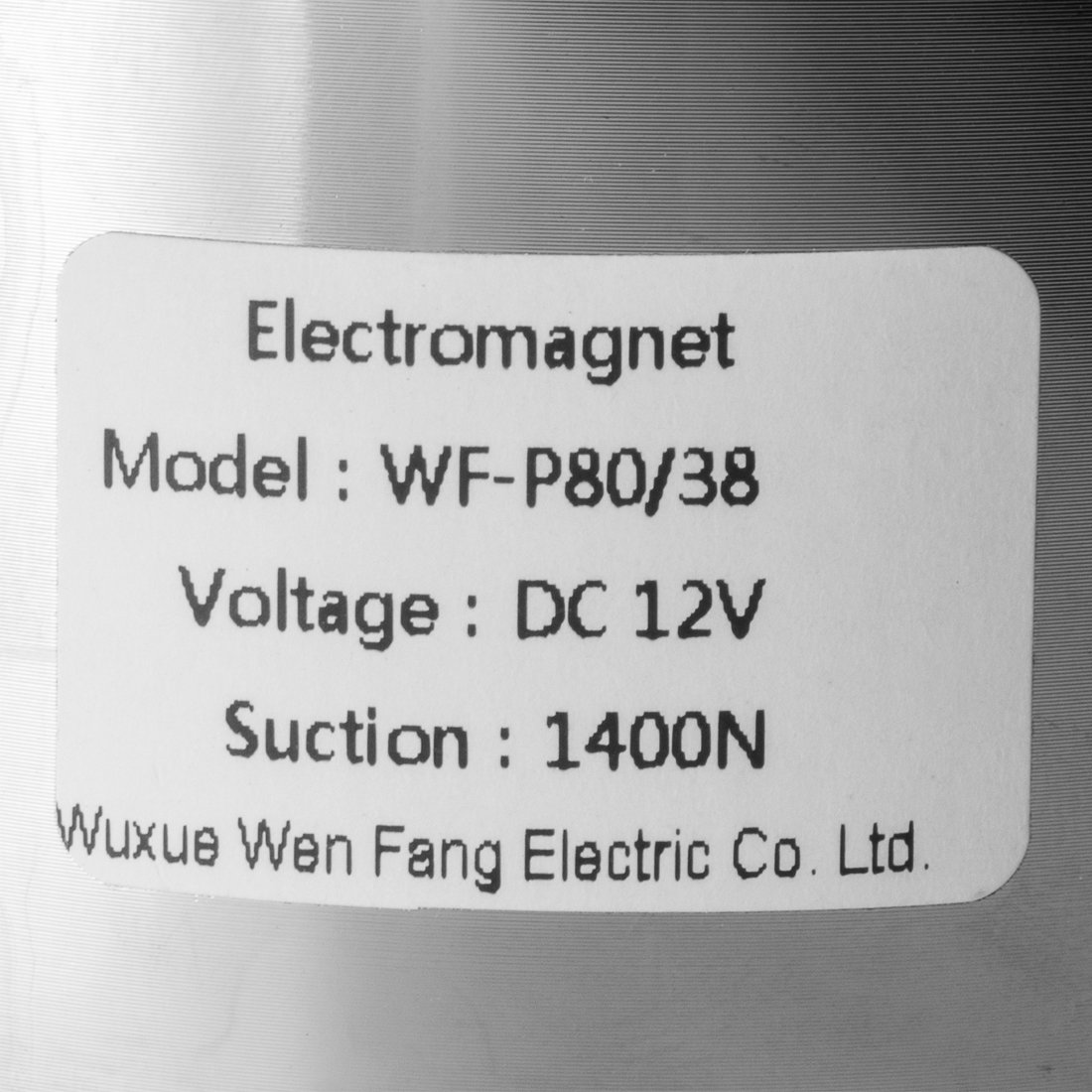 Uxcell 12V DC 1400N Electric Lifting Magnet Electromagnet Solenoid Lift Holding image number 4