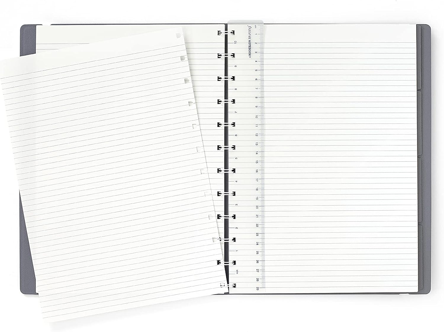 Filofax Classic Bright'S A4 Ruled Notebook, Graphite - Brown image number 4