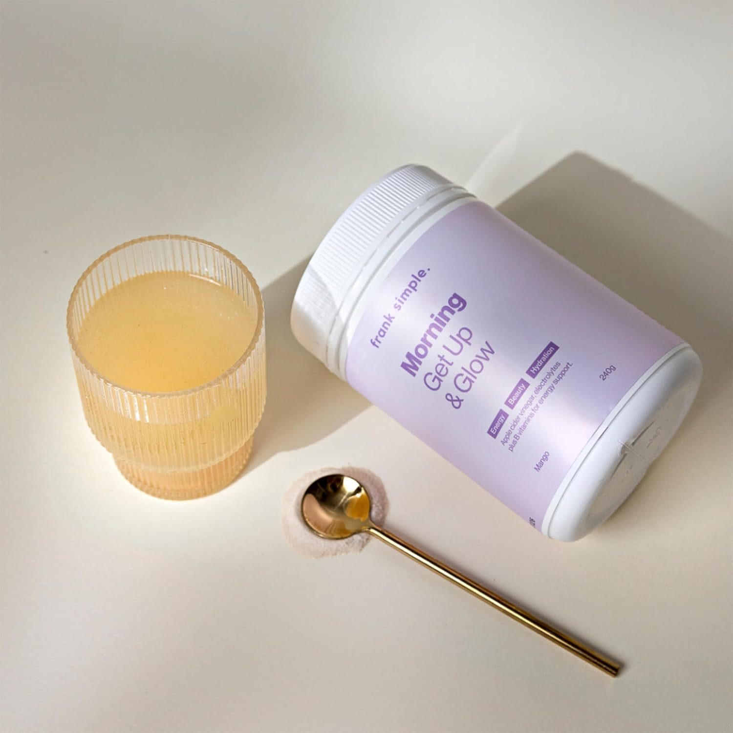 Frank Simple Morning Get up and Glow Energy Powder 240 G